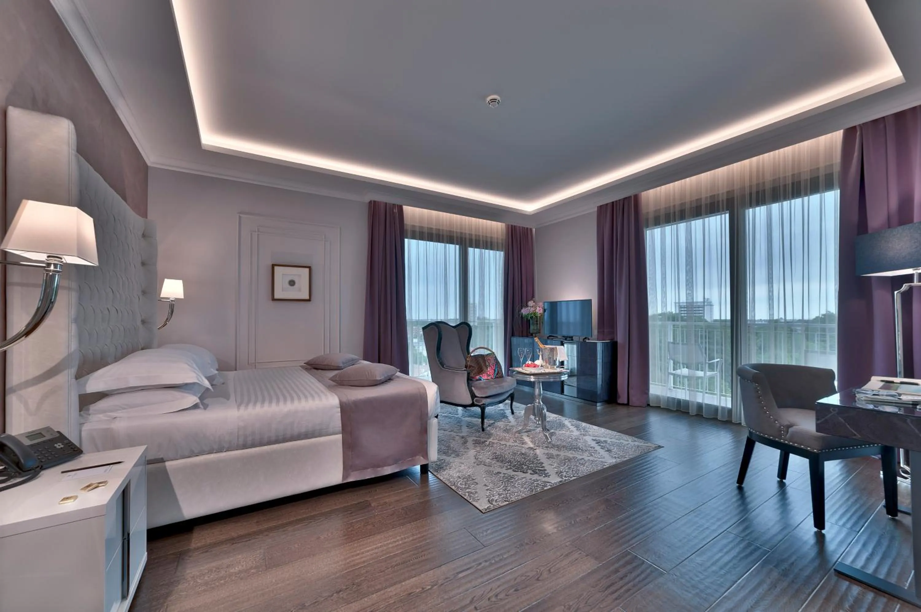 Bed in Hotel President Terme