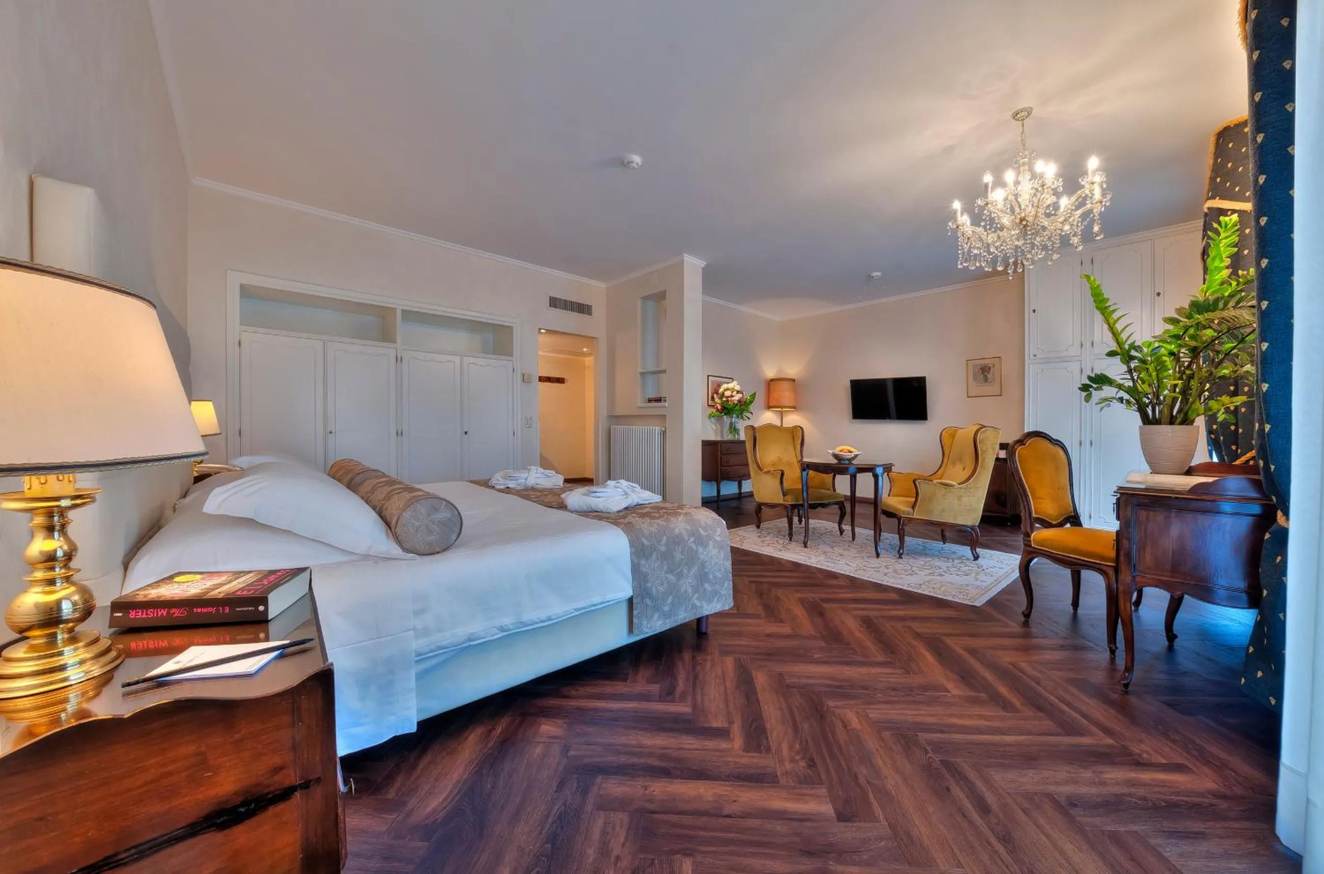 Bed in Hotel President Terme