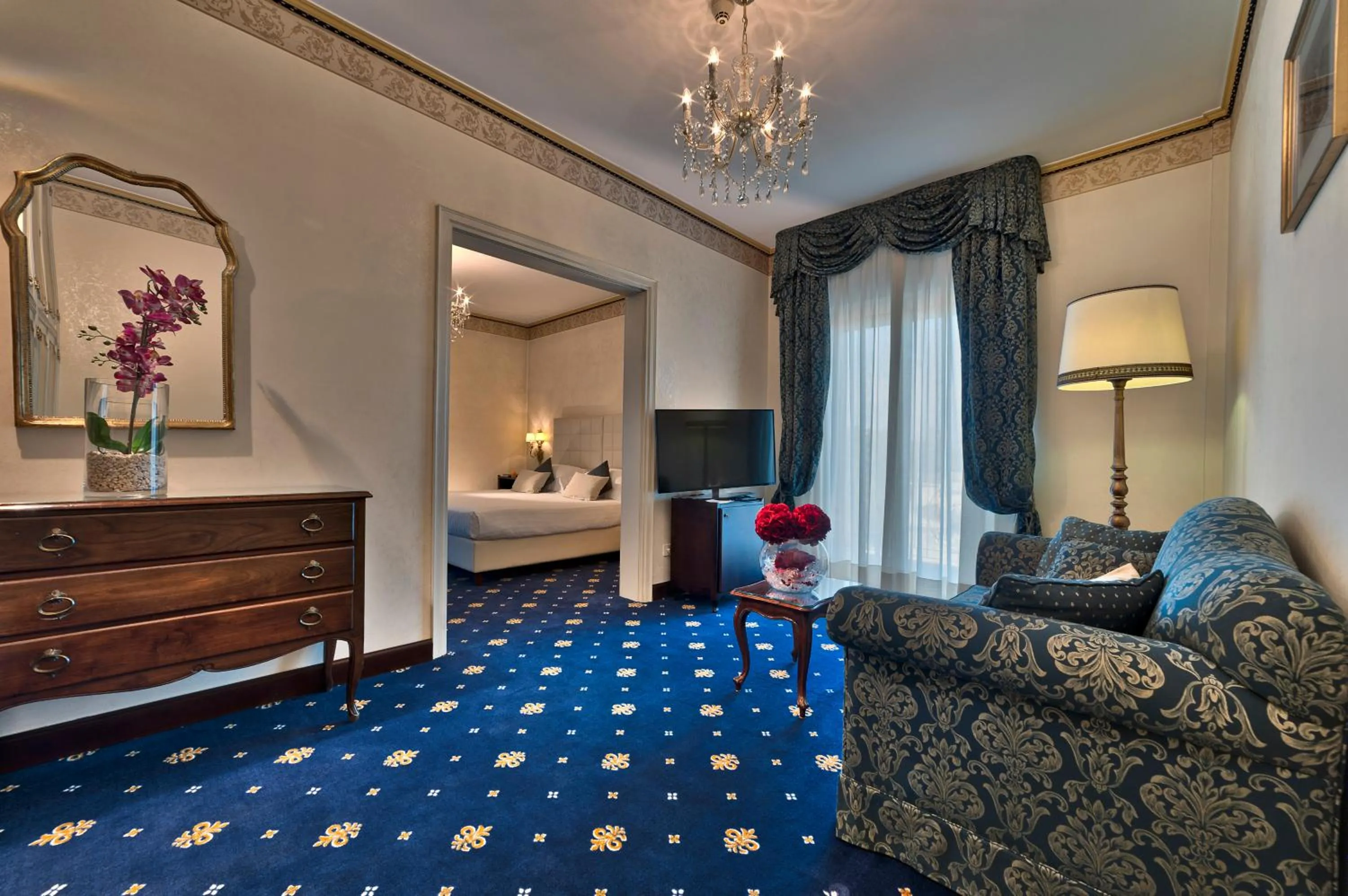 Bed in Hotel President Terme