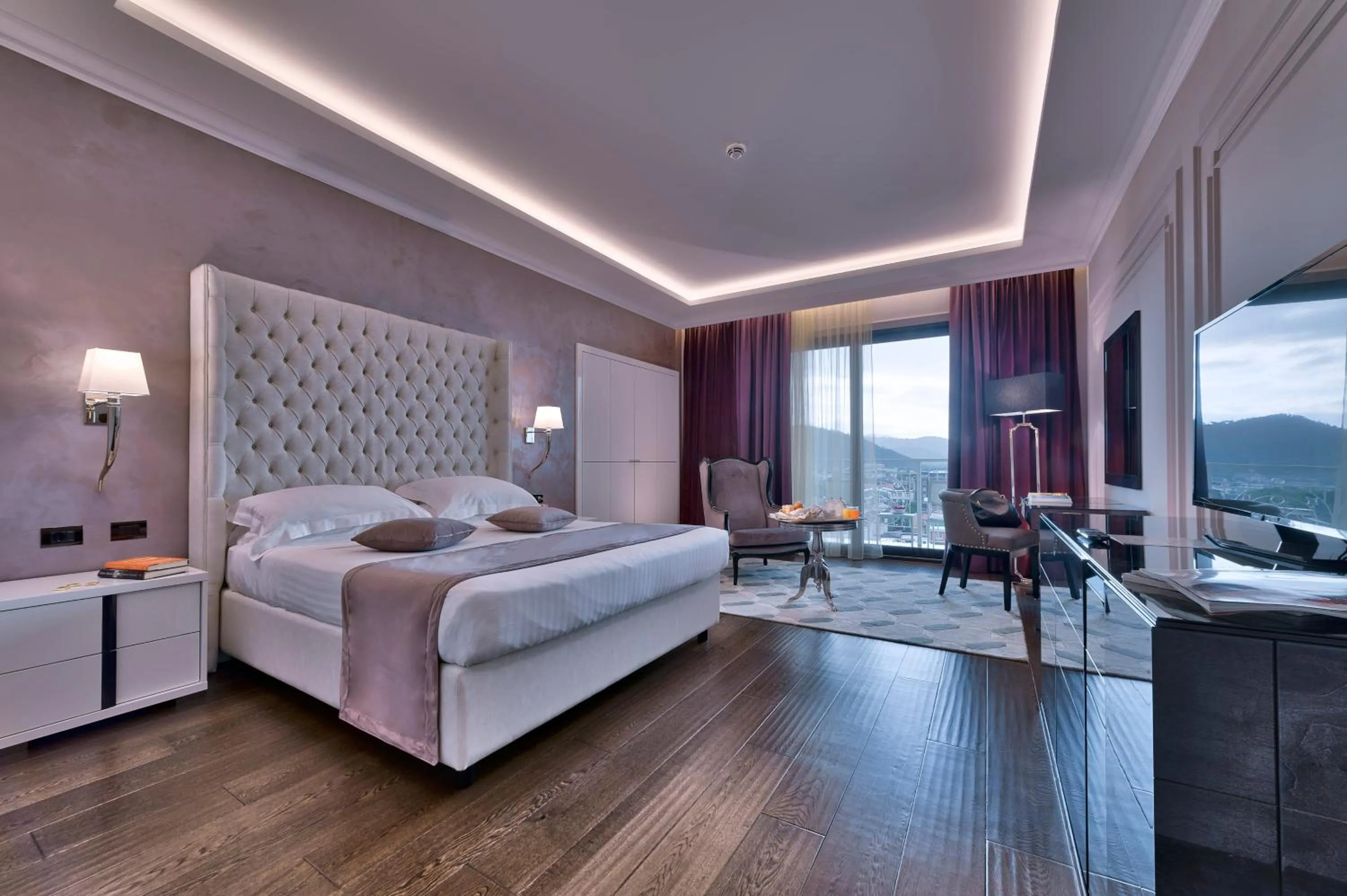 Bed in Hotel President Terme