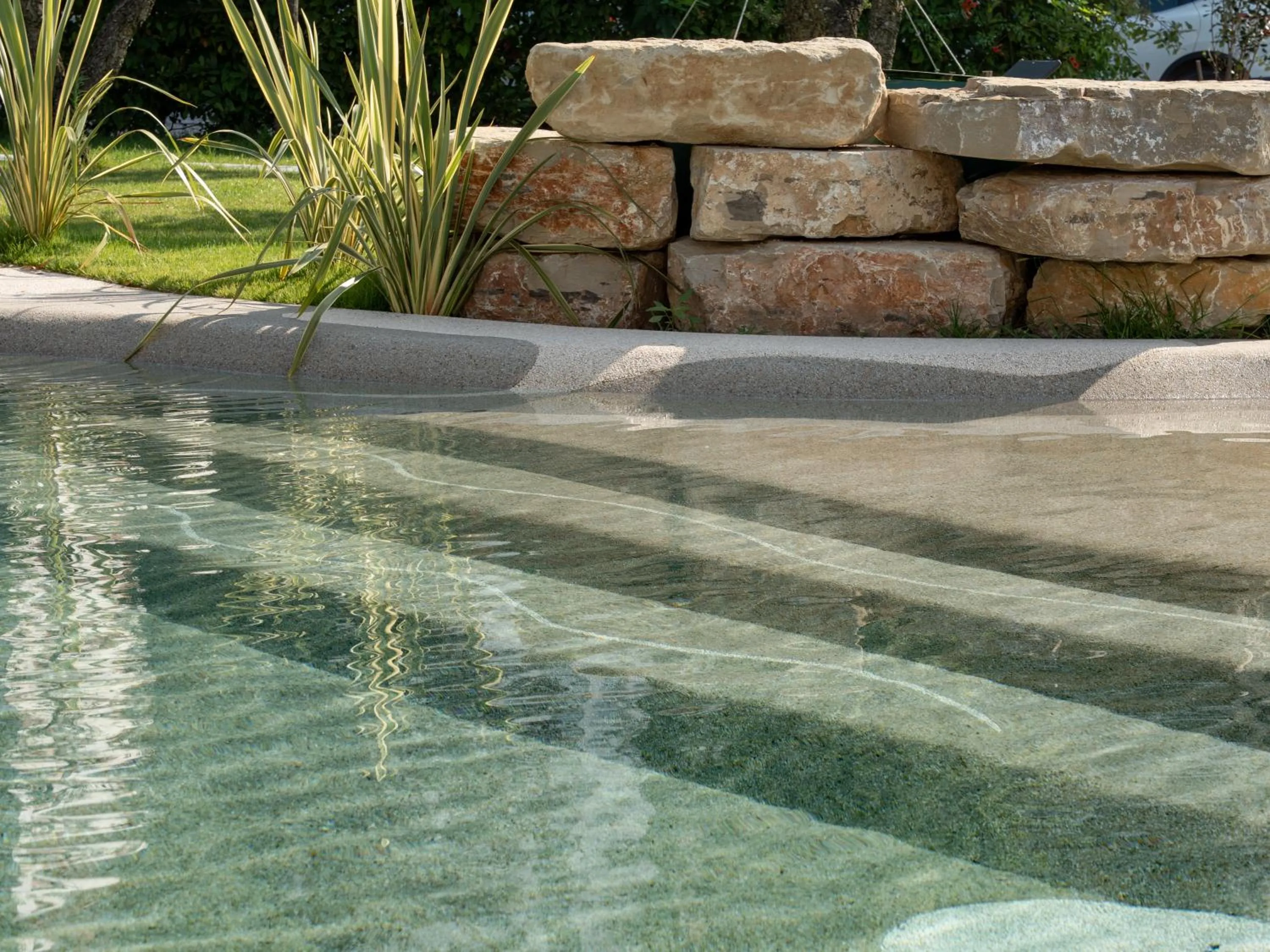 Swimming pool in Hotel Terme Milano