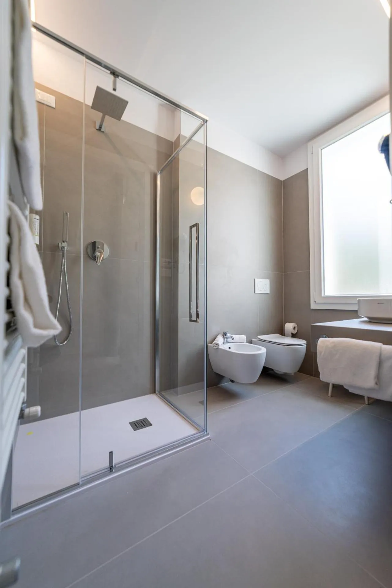 Bathroom in Hotel Terme Milano