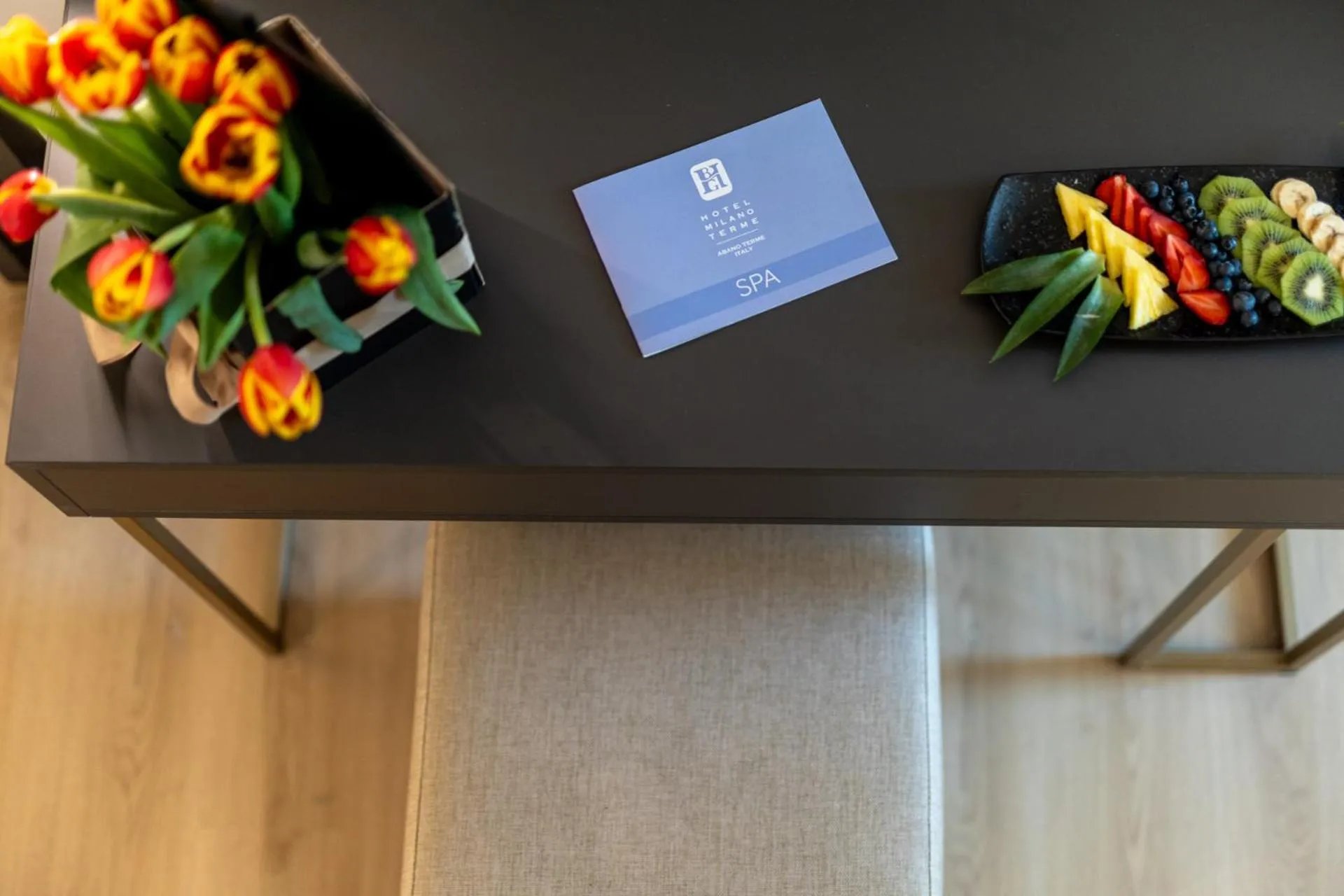 Bedroom in Hotel Terme Milano