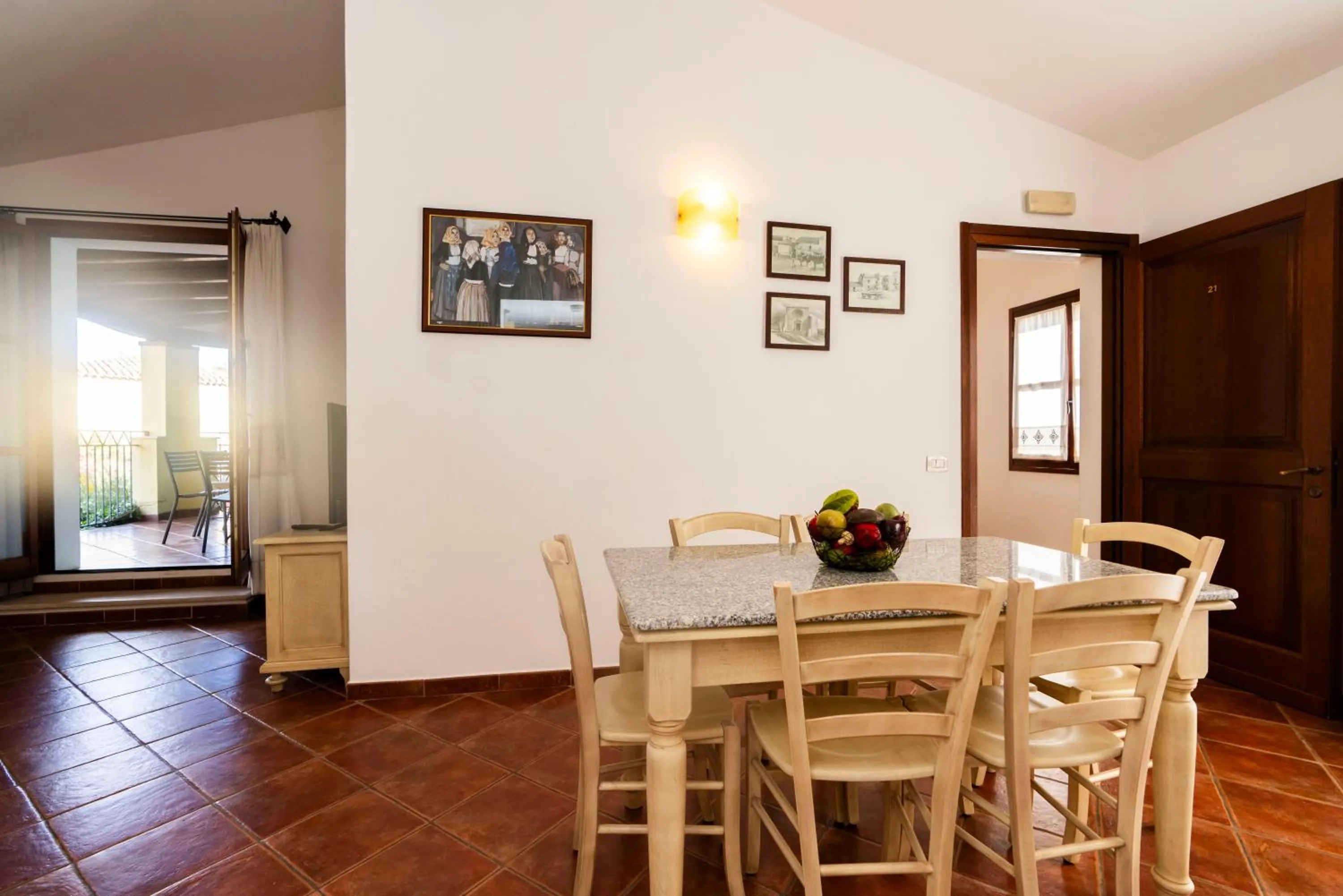 Living room in Borgo Degli Ulivi