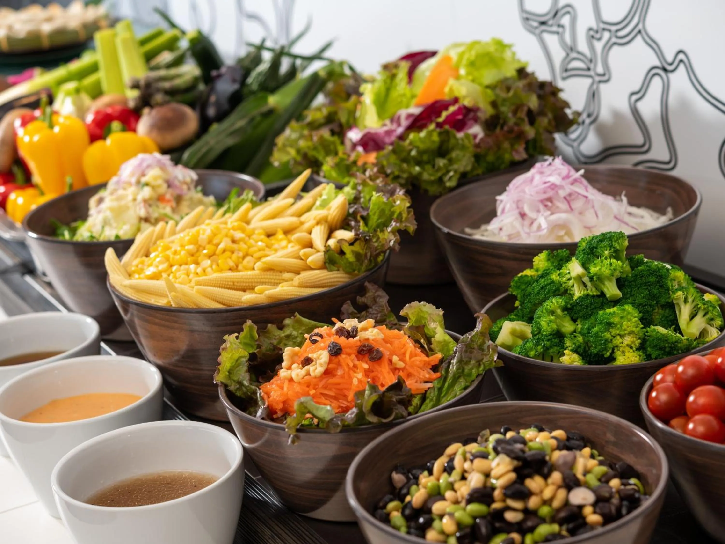 Buffet breakfast in Atagawa Ocean Resort