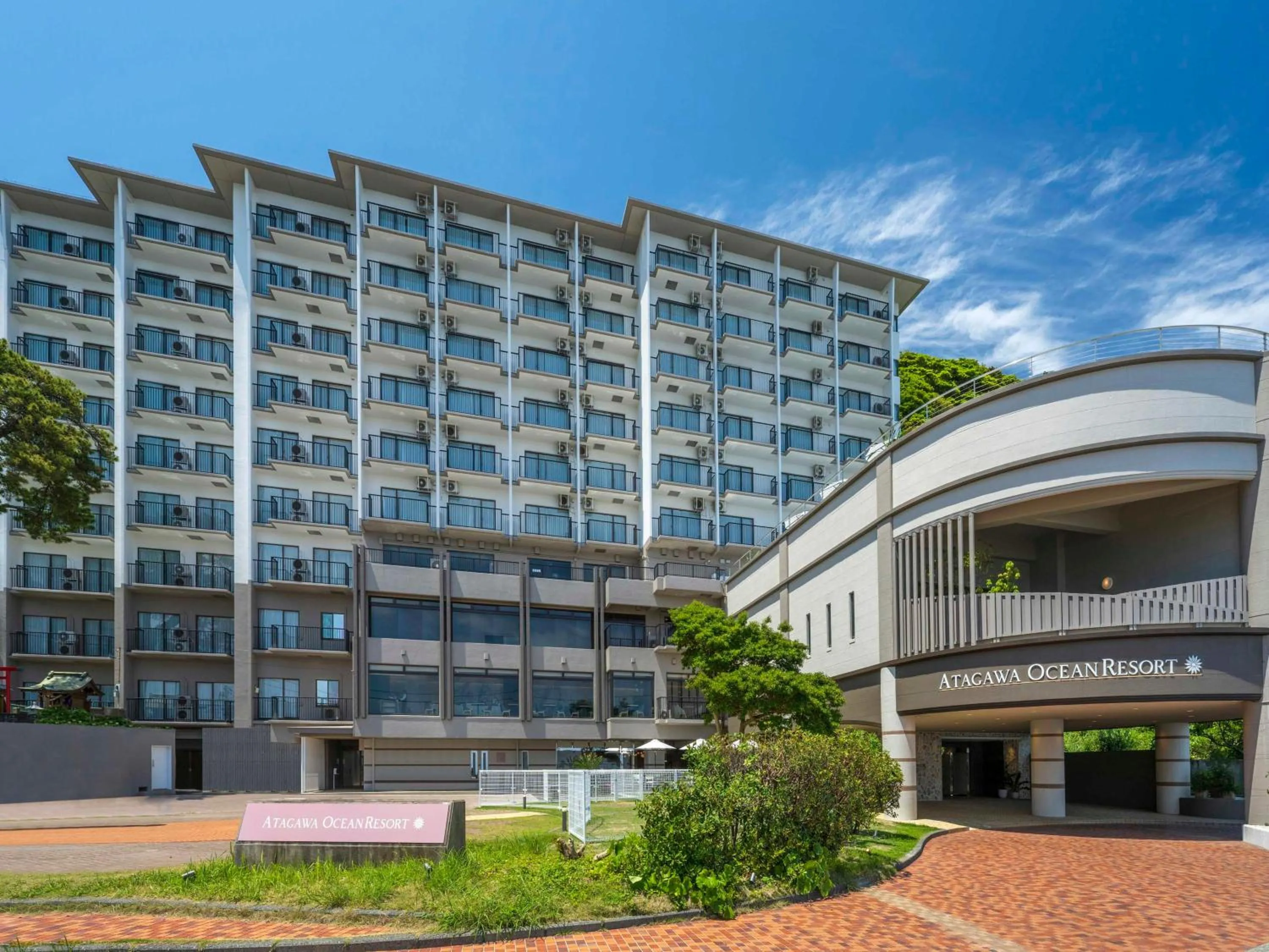 Property building in Atagawa Ocean Resort