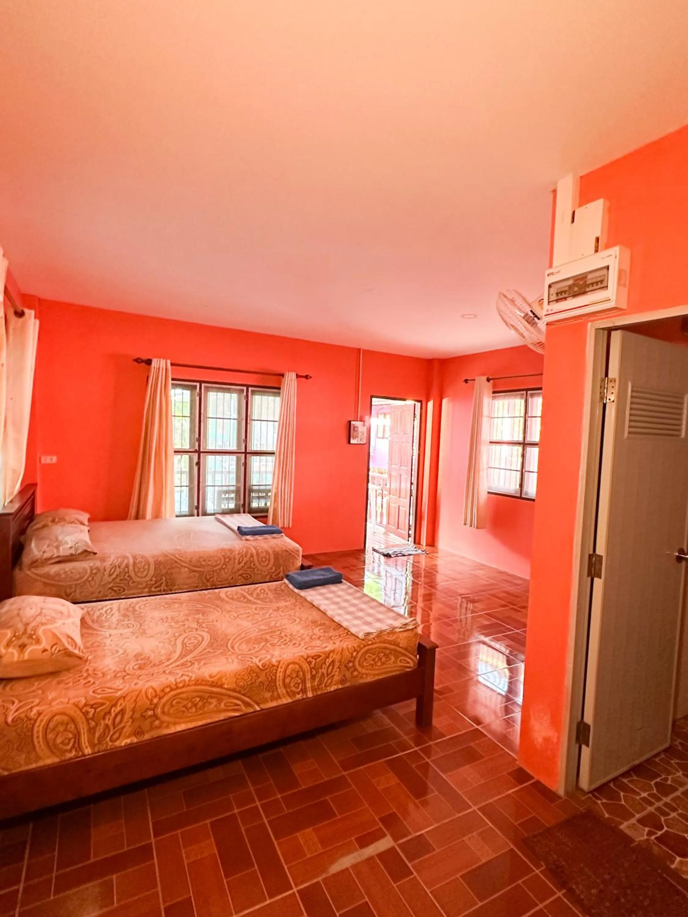 Bed in O'chai Bungalows