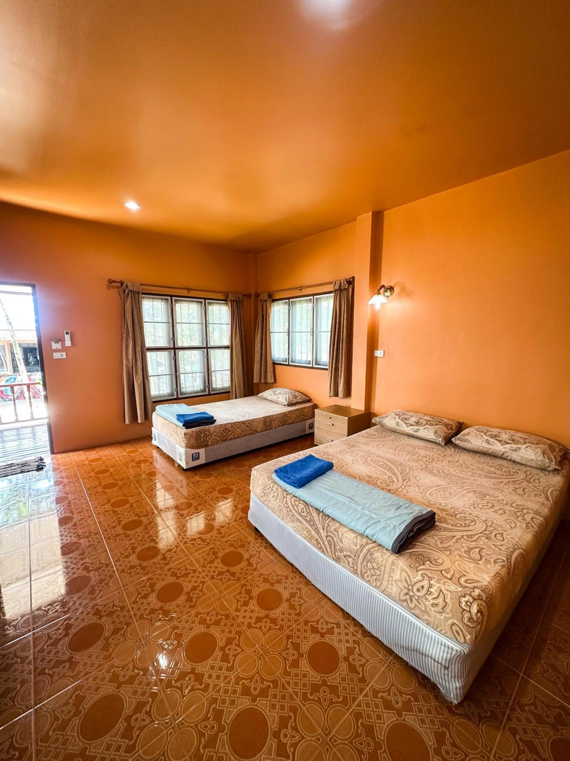 Bed in O'chai Bungalows