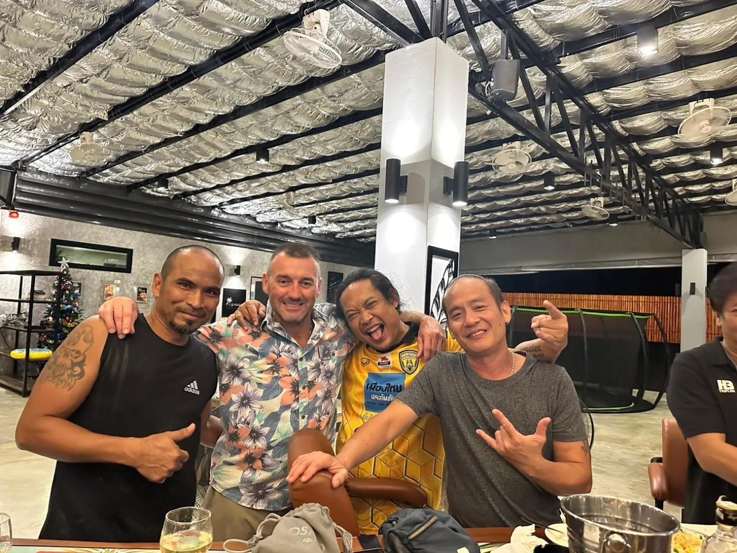 group of guests in Hideaway Resort Banchang