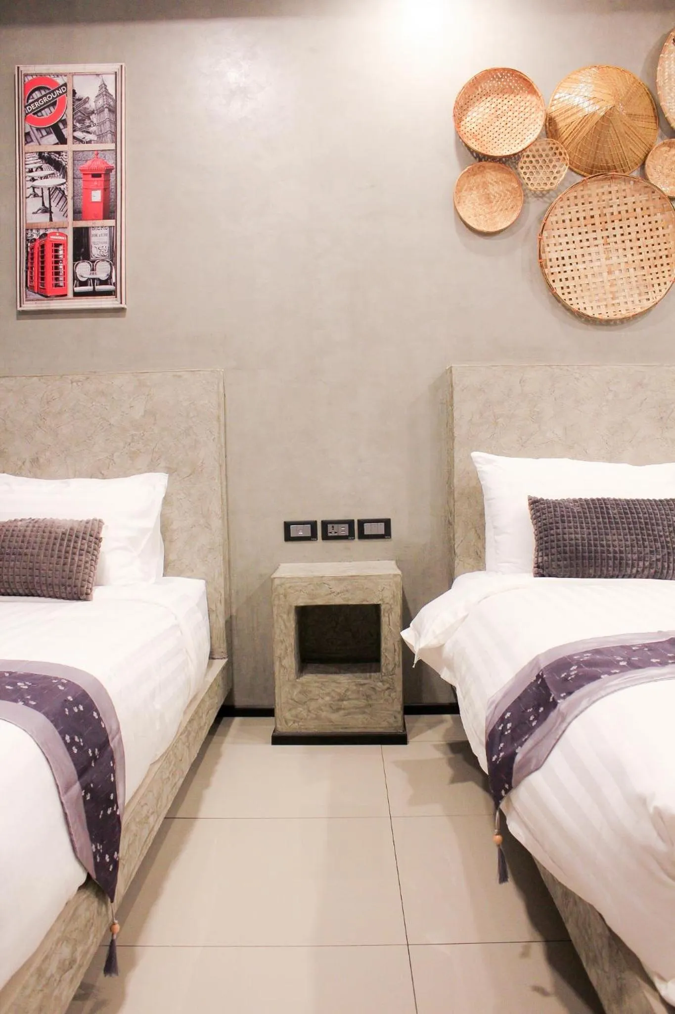 Bed in Hideaway Resort Banchang