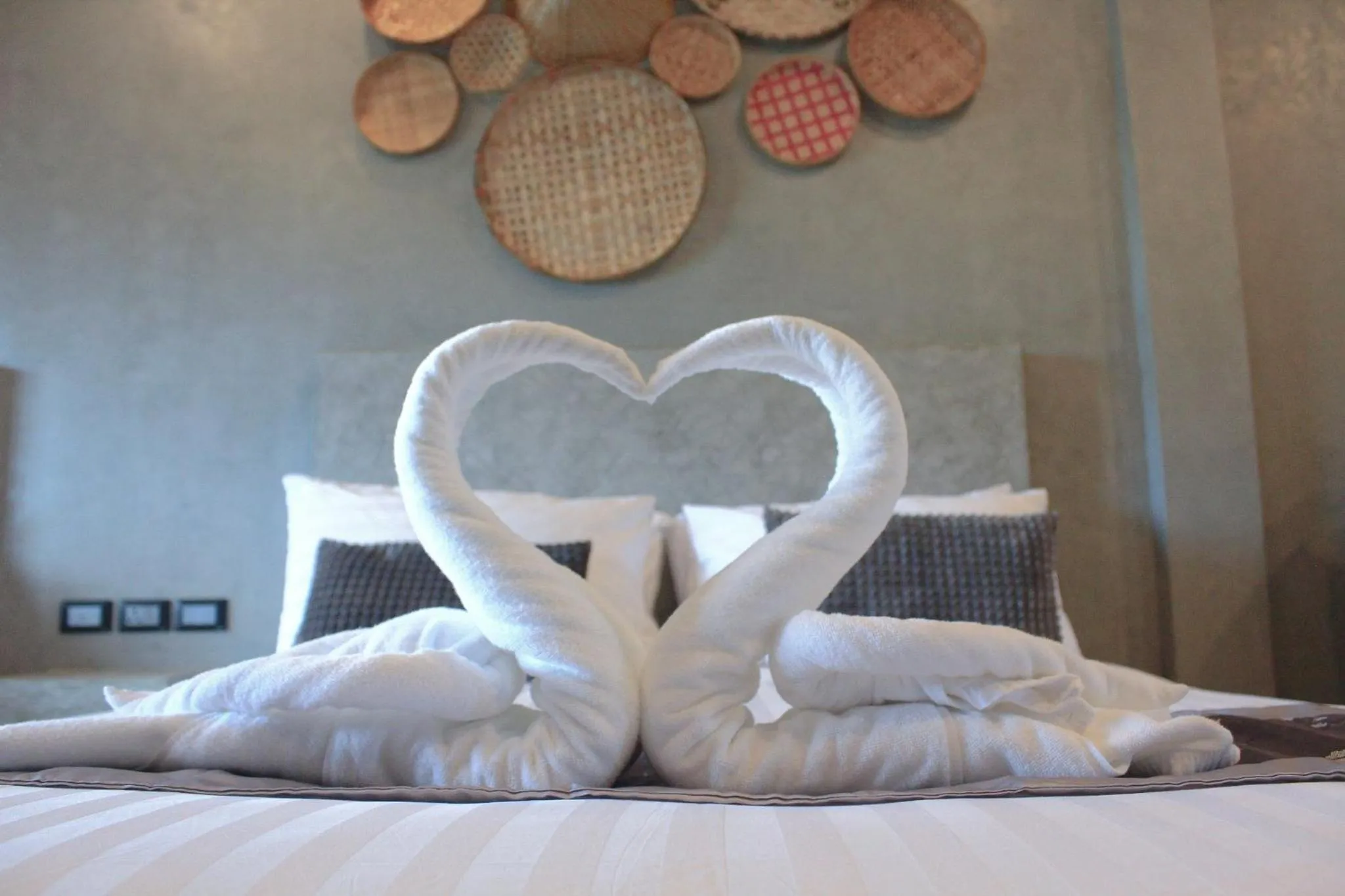 Bed in Hideaway Resort Banchang