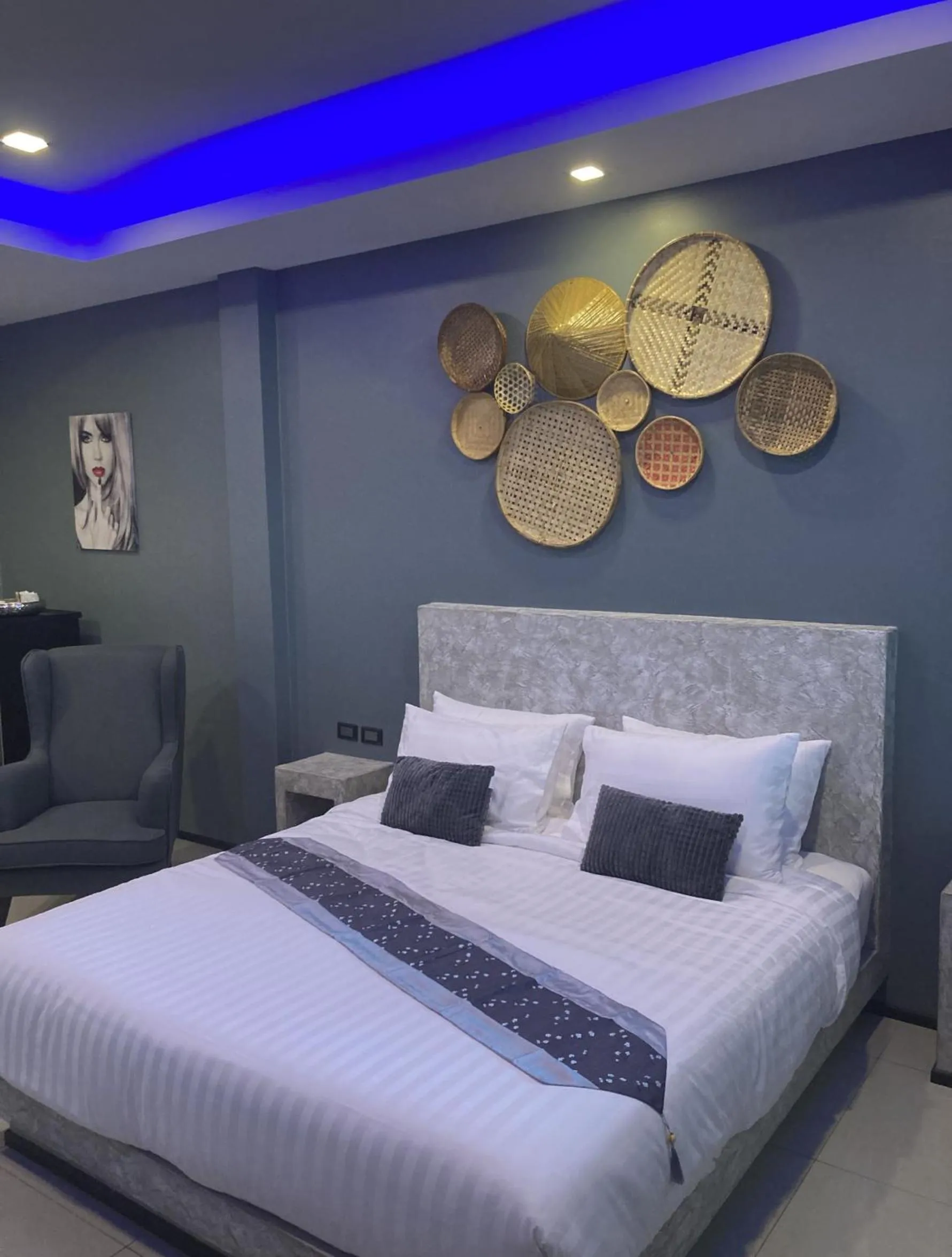 Bed in Hideaway Resort Banchang