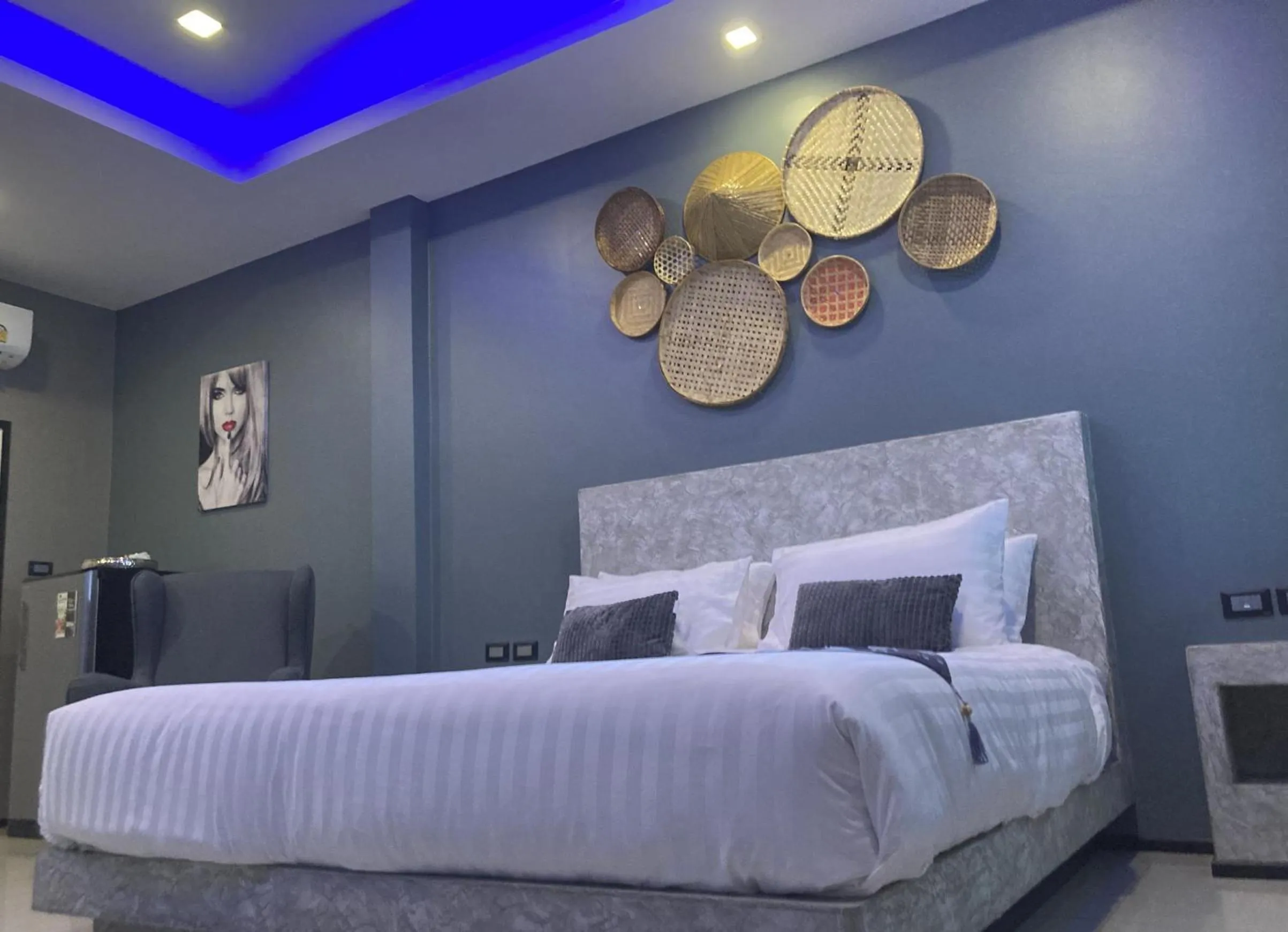 Bed in Hideaway Resort Banchang