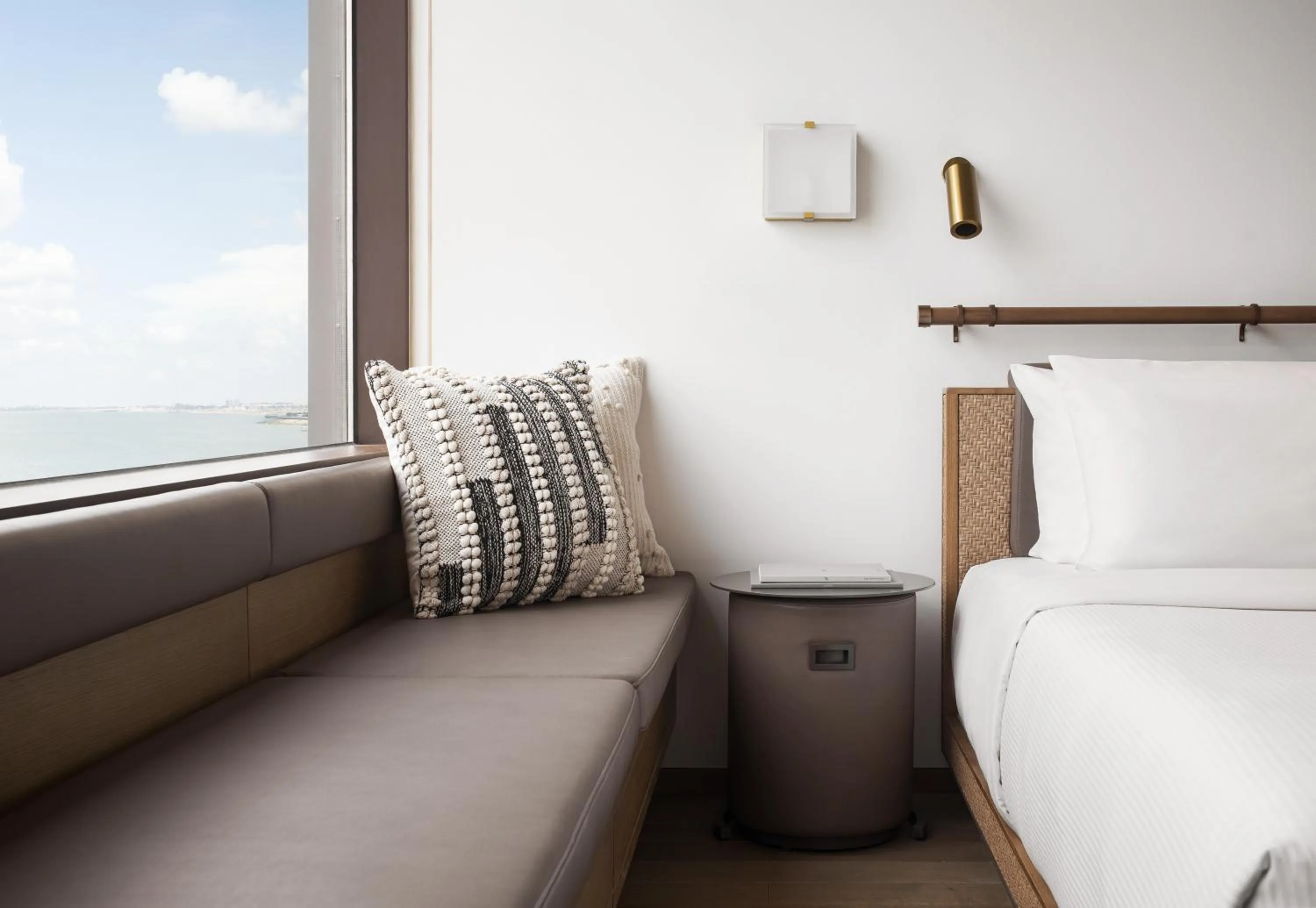 View (from property/room), Bed in Hotel KVL