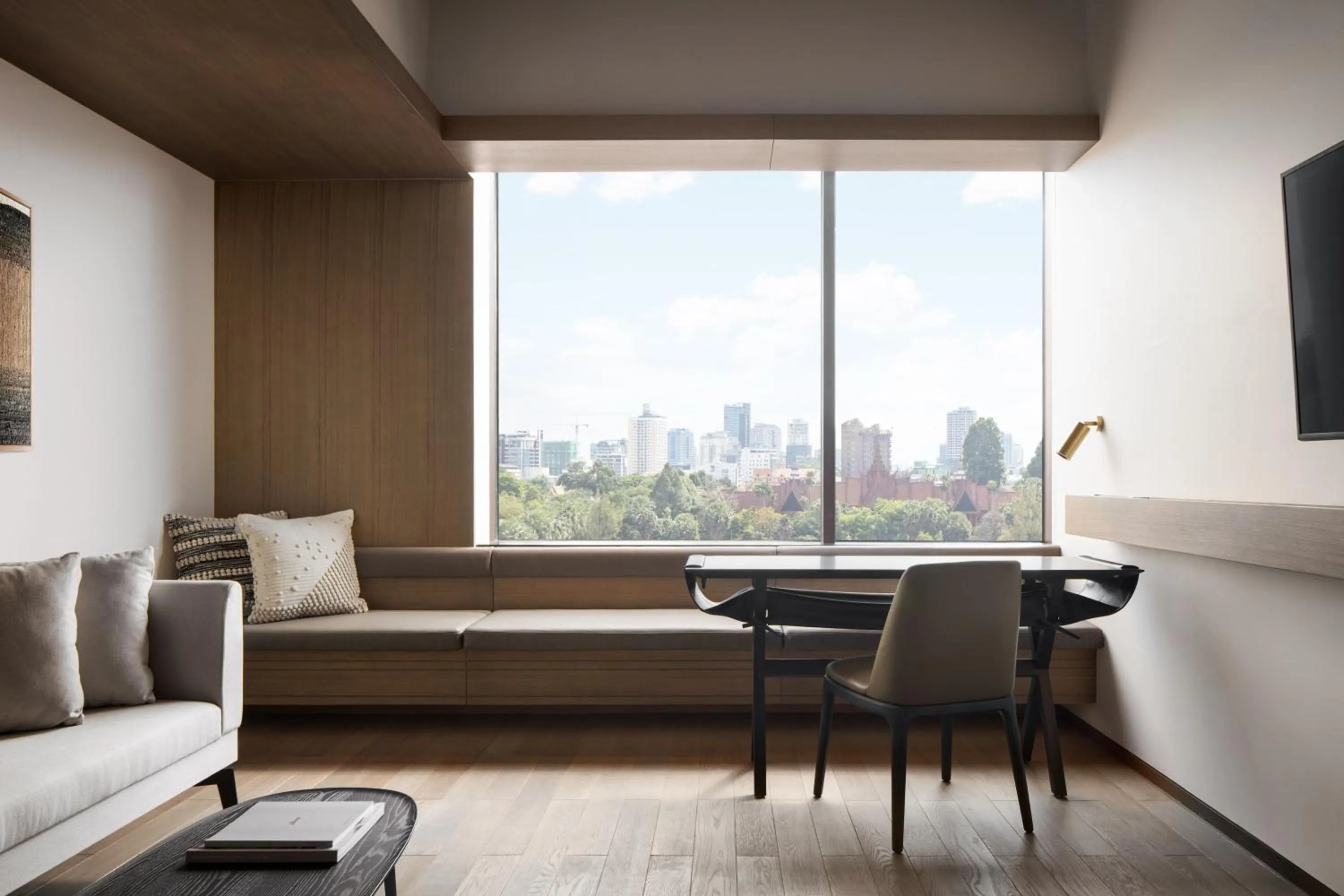 City view in Hotel KVL