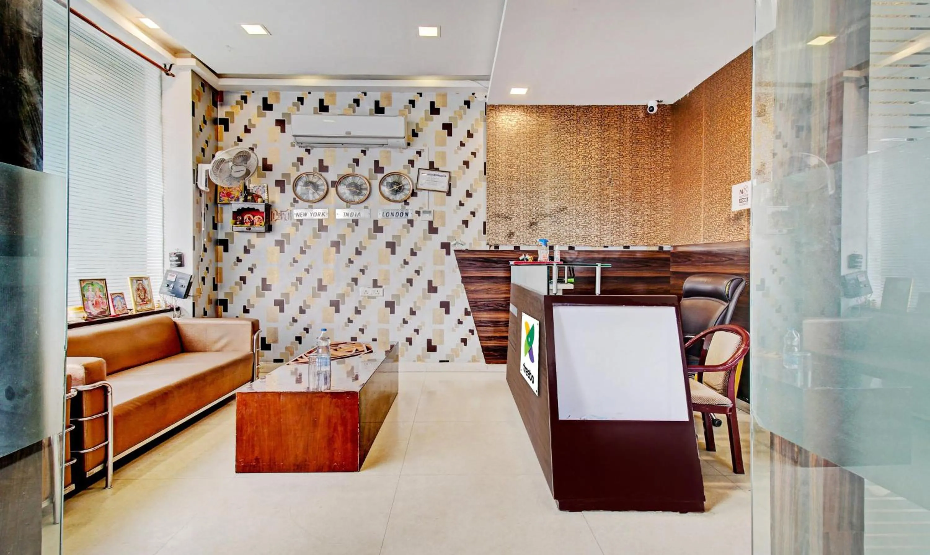 Lobby or reception in Treebo Silver Grand