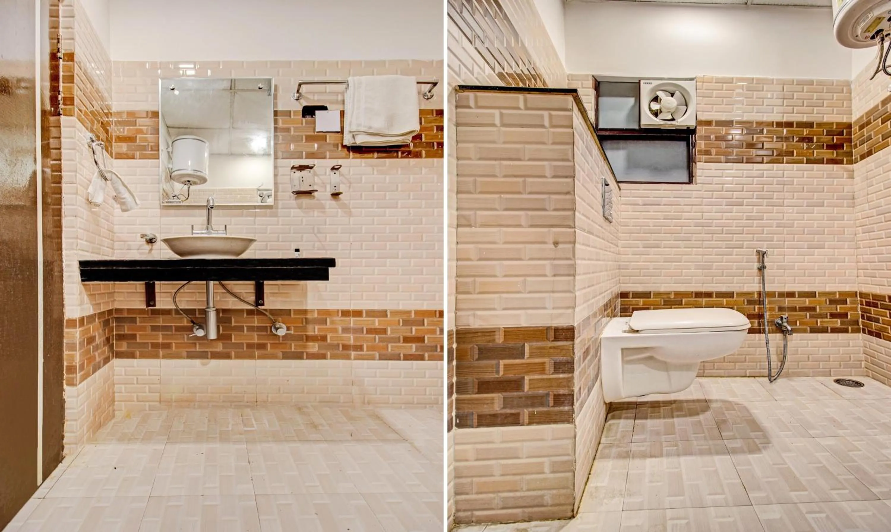 Bathroom in Treebo Silver Grand