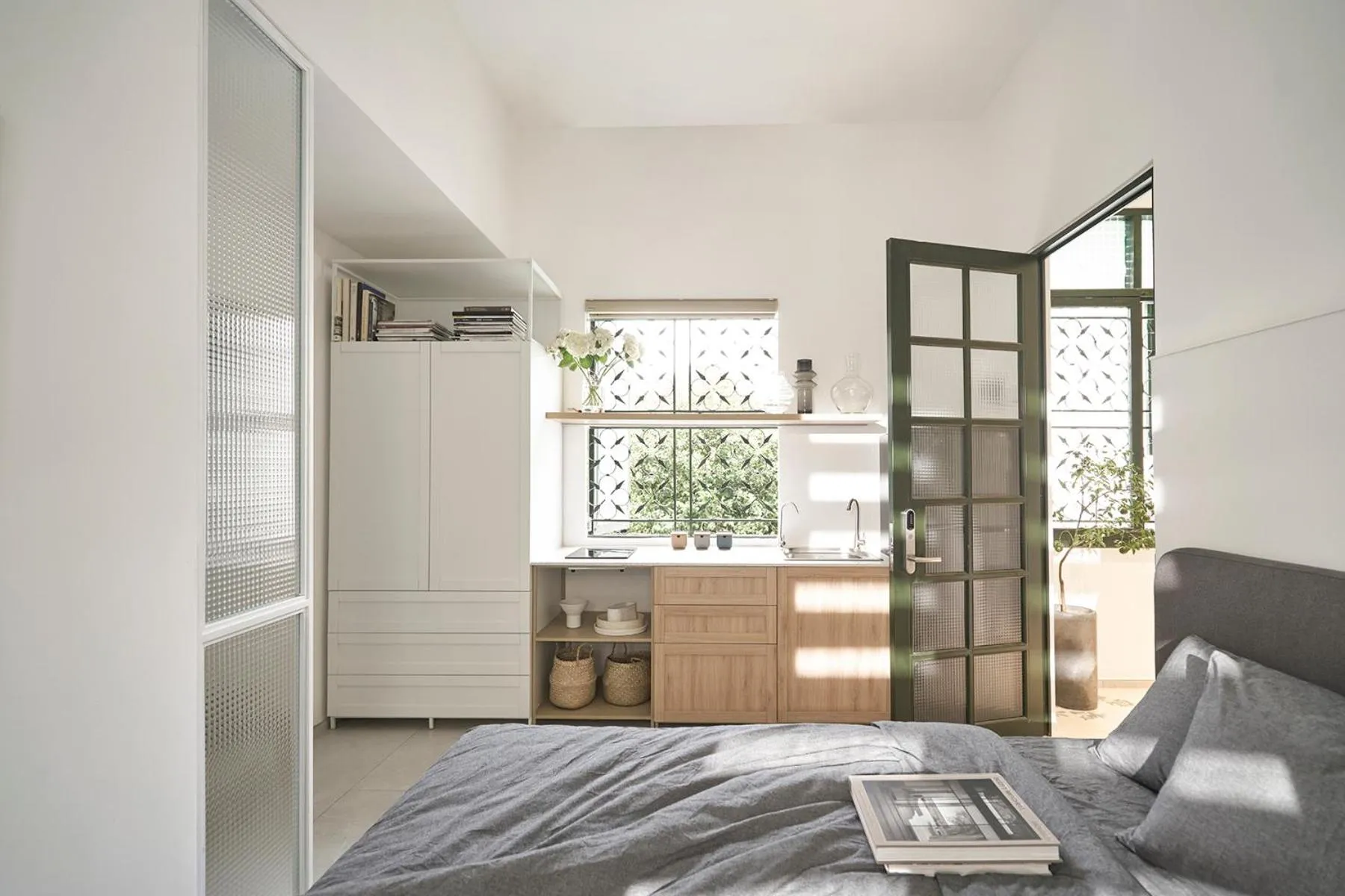 Bedroom, Bed in M Village Living Trần Quốc Thảo