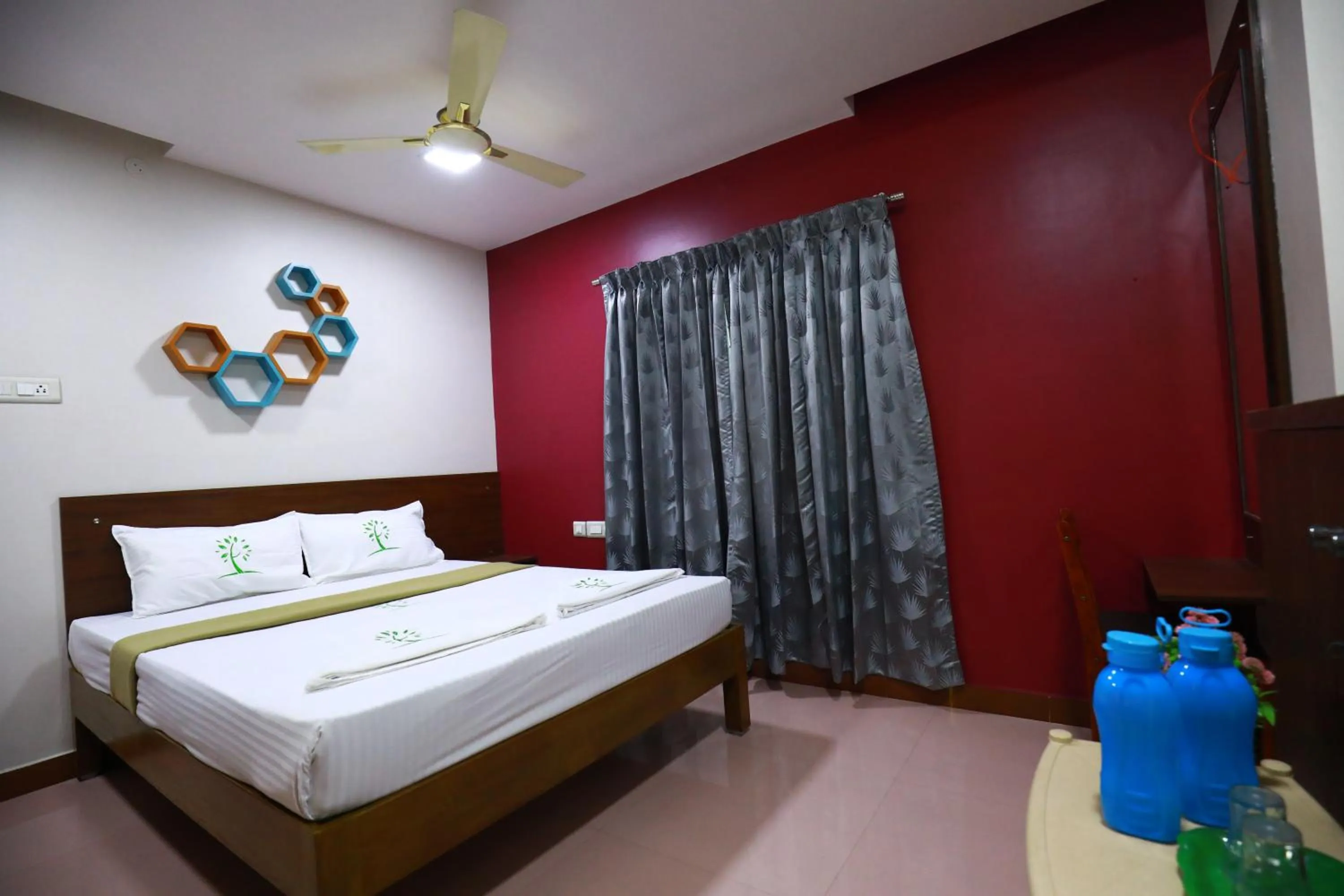Bed in The Ideal Nest Kumbakonam