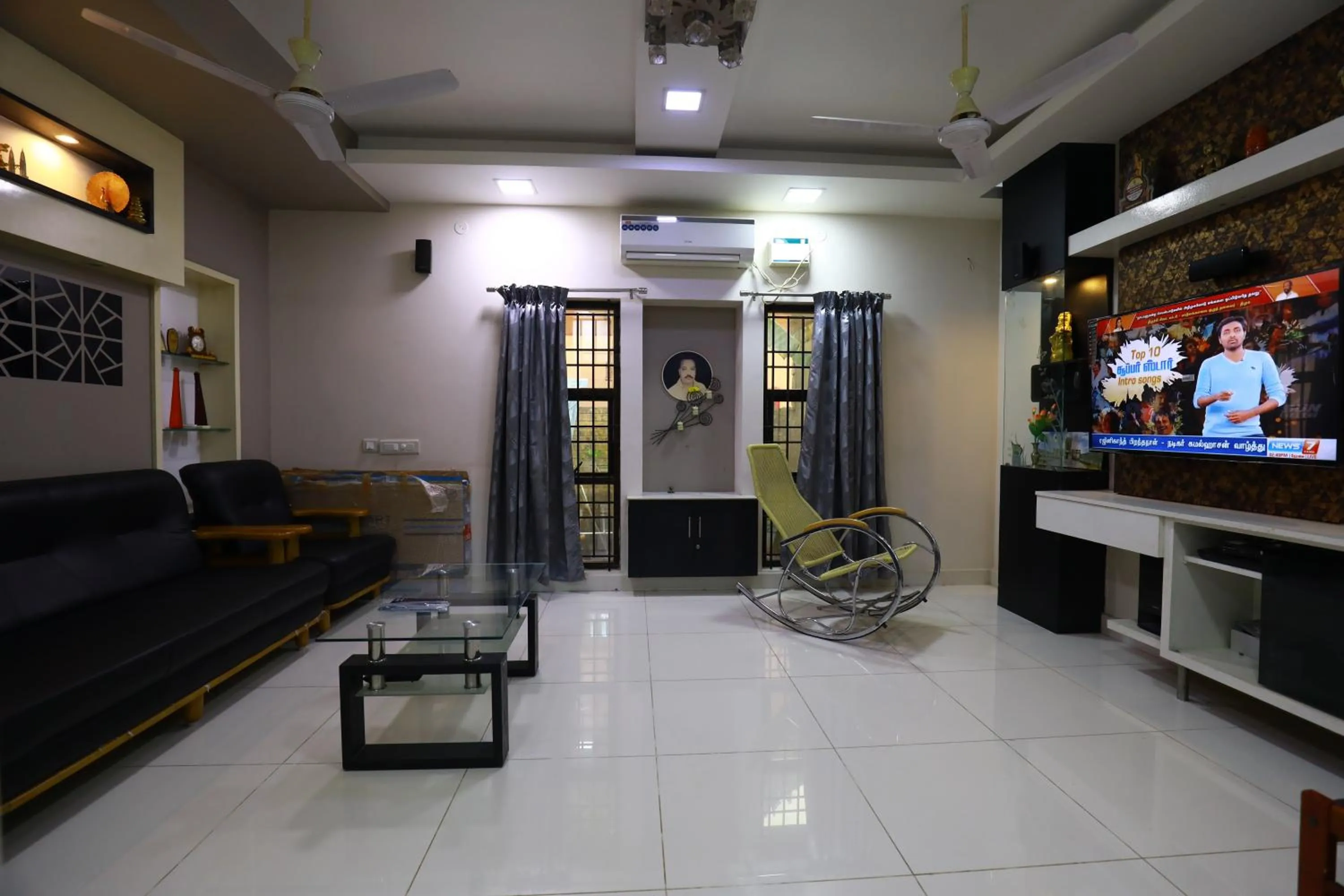 Seating area in The Ideal Nest Kumbakonam