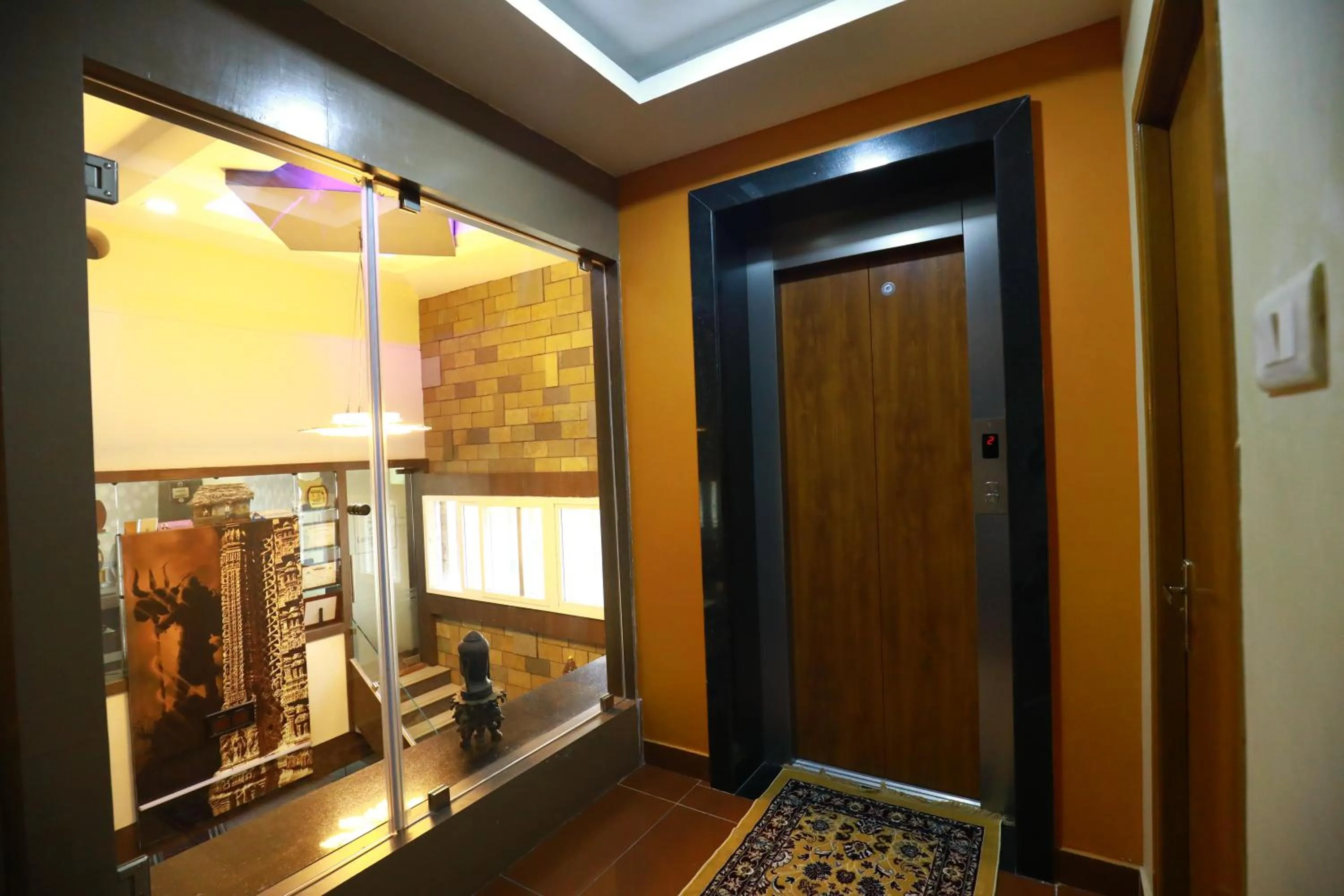 Facade/entrance in The Ideal Nest Kumbakonam