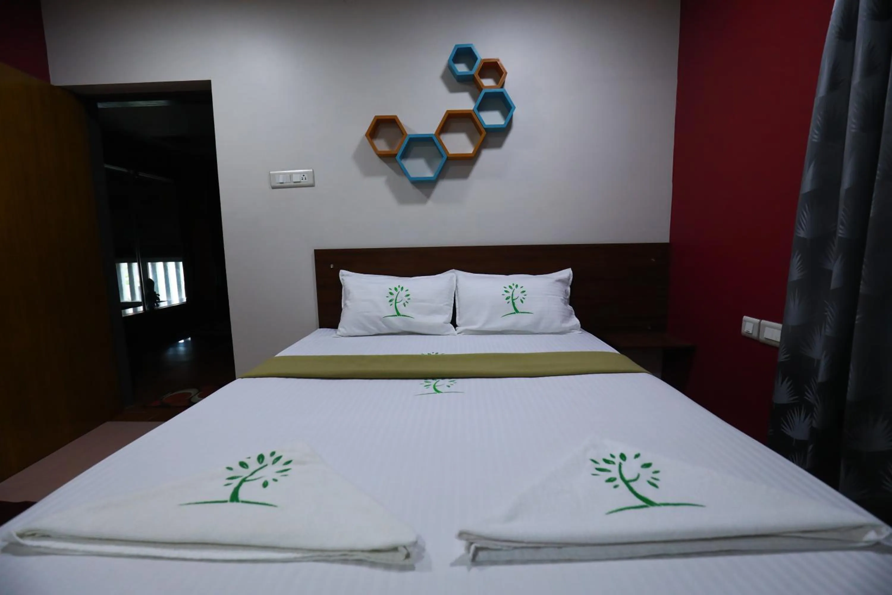 Bed in The Ideal Nest Kumbakonam