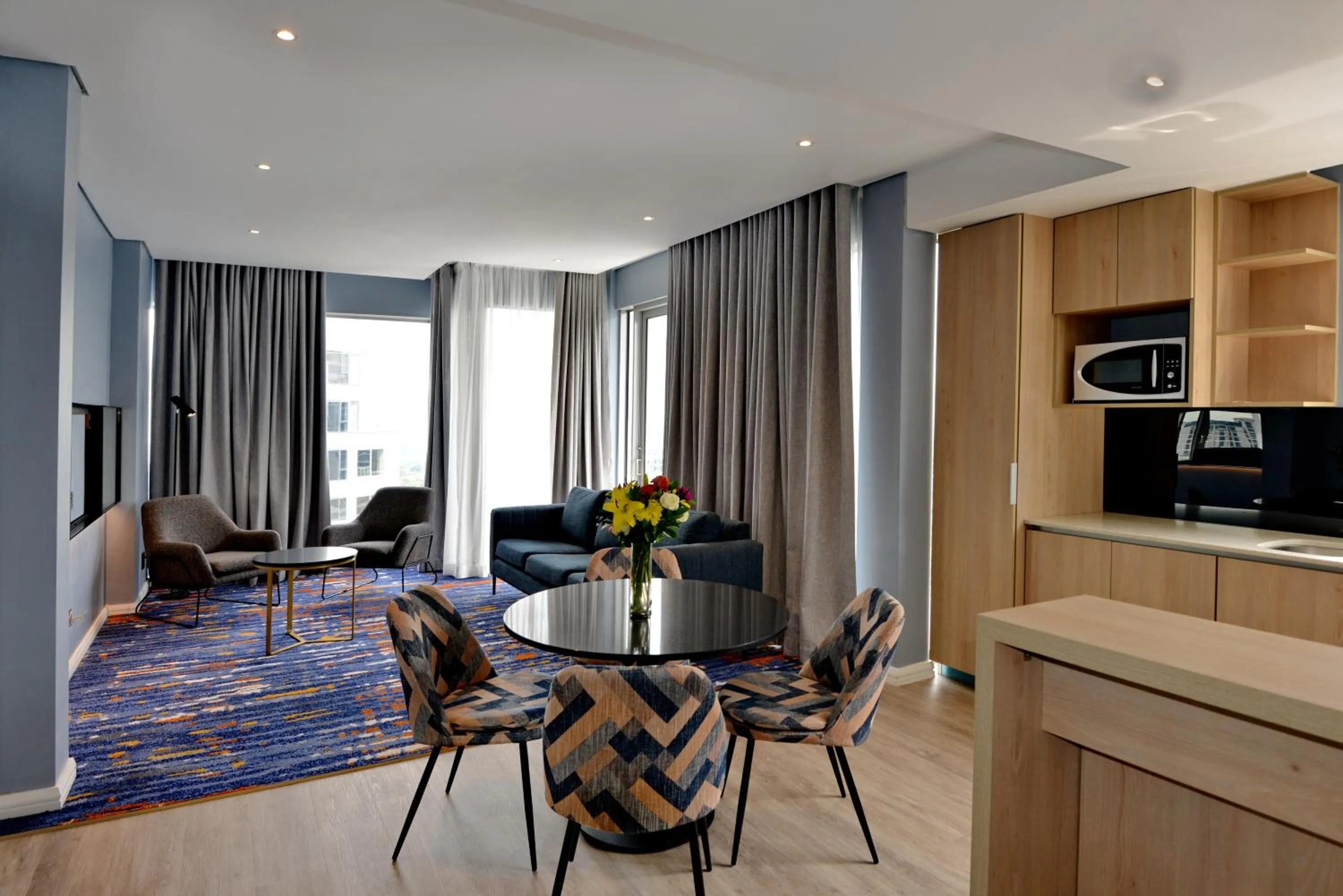 Living room in @Sandton Hotel