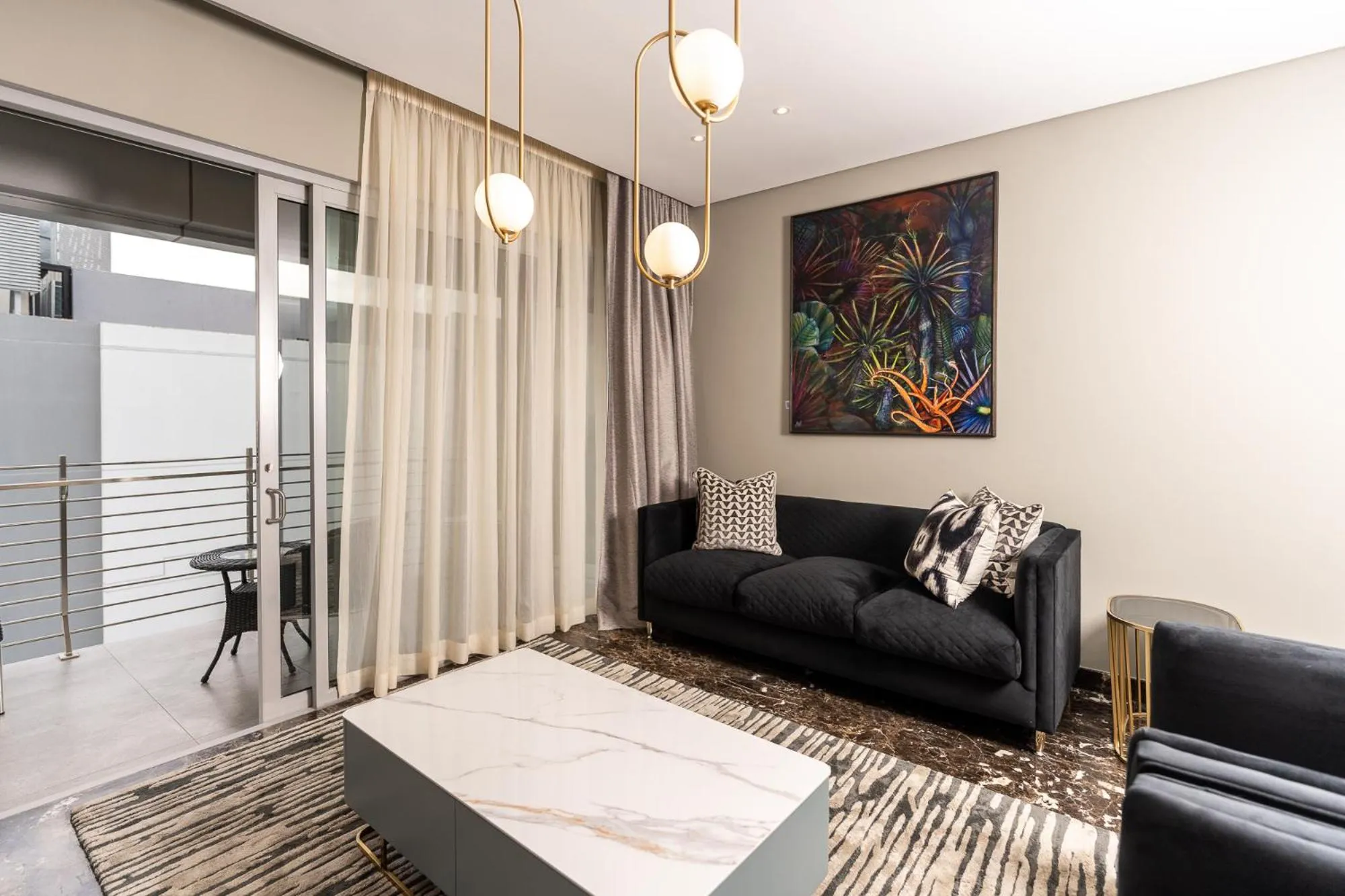 Living room in @Sandton Hotel