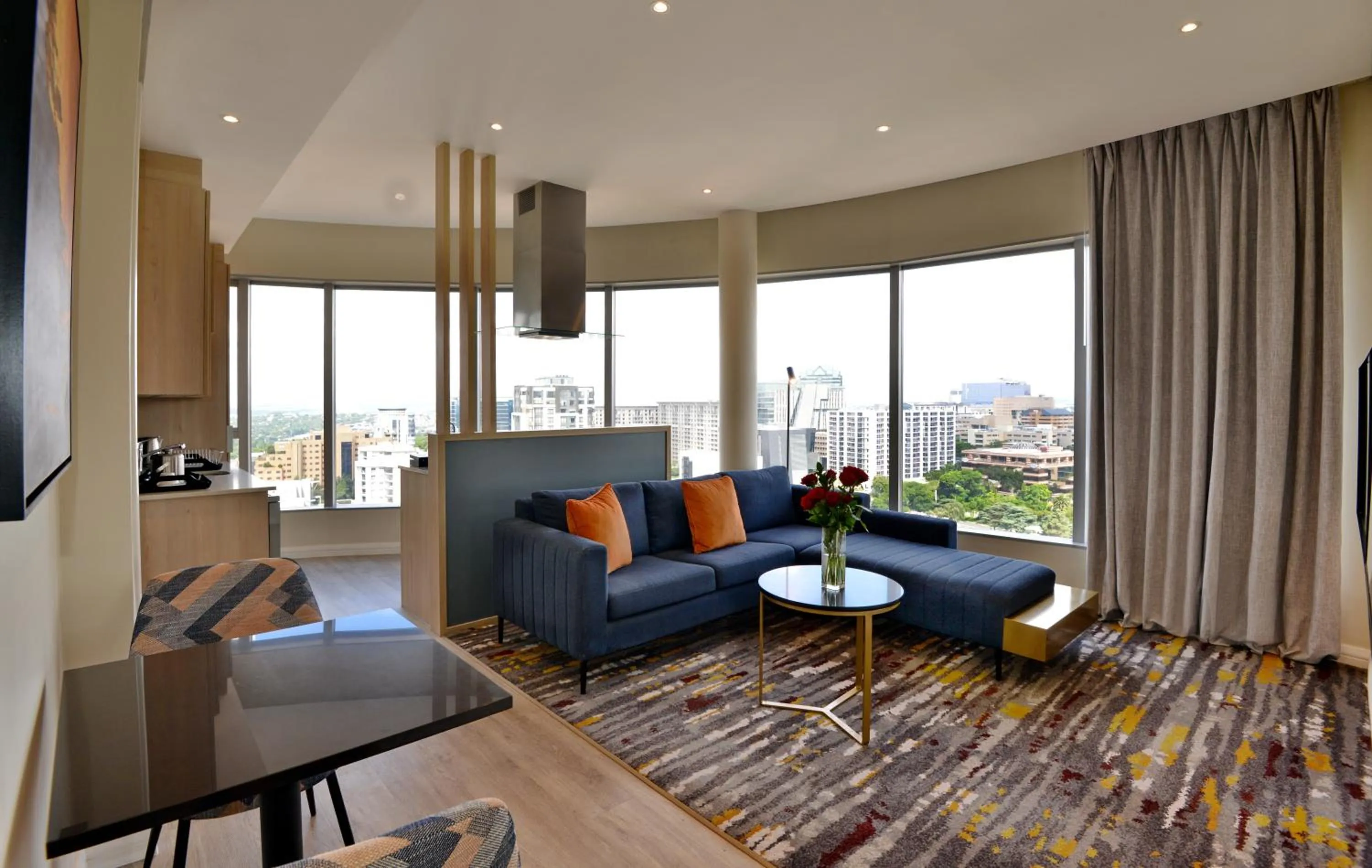 Living room in @Sandton Hotel