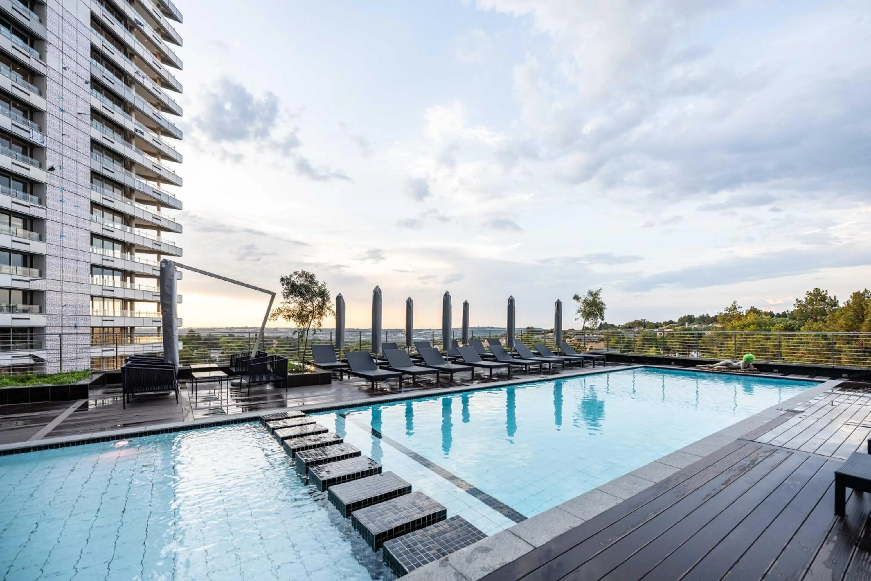 Swimming pool in @Sandton Hotel