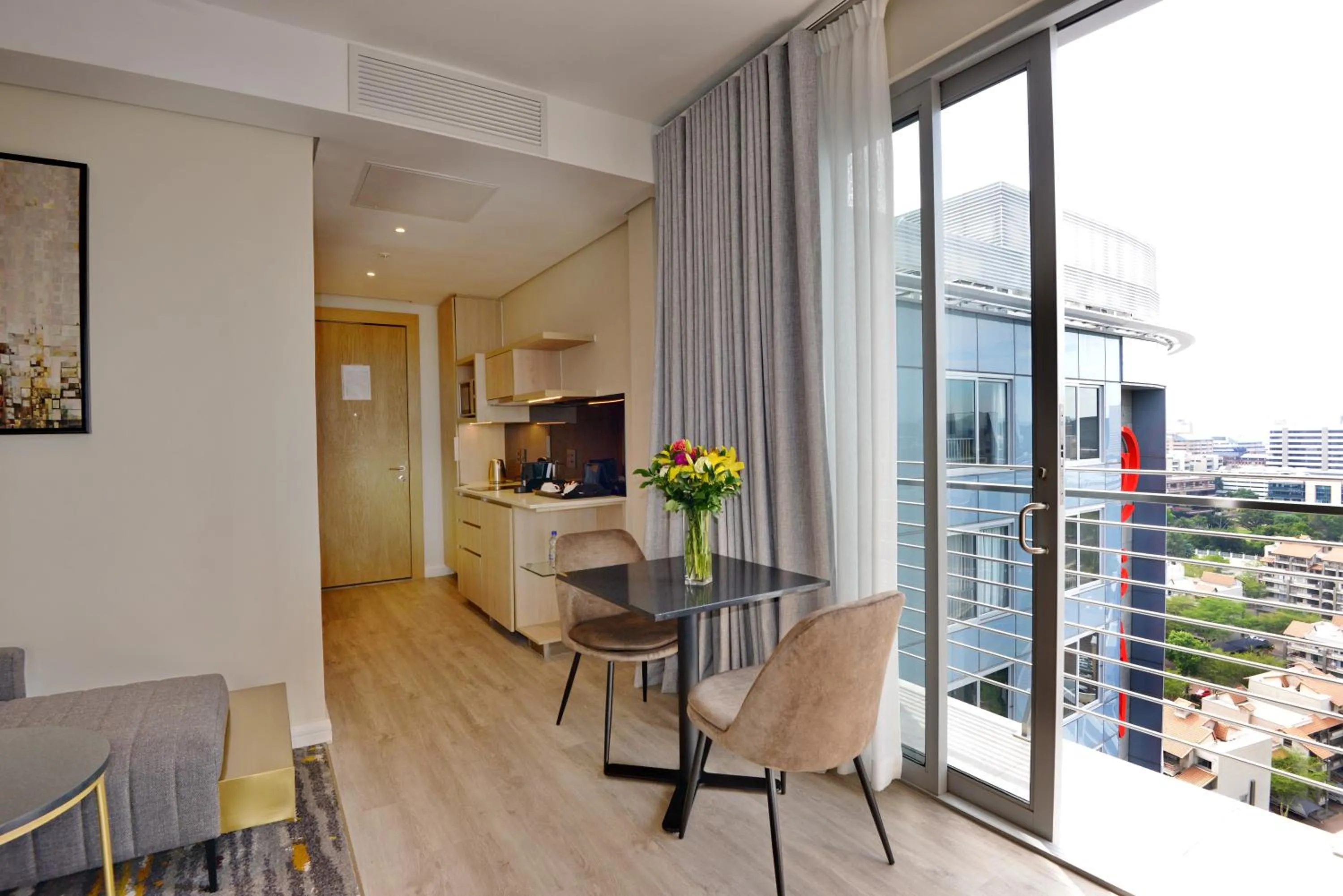 Bedroom in @Sandton Hotel