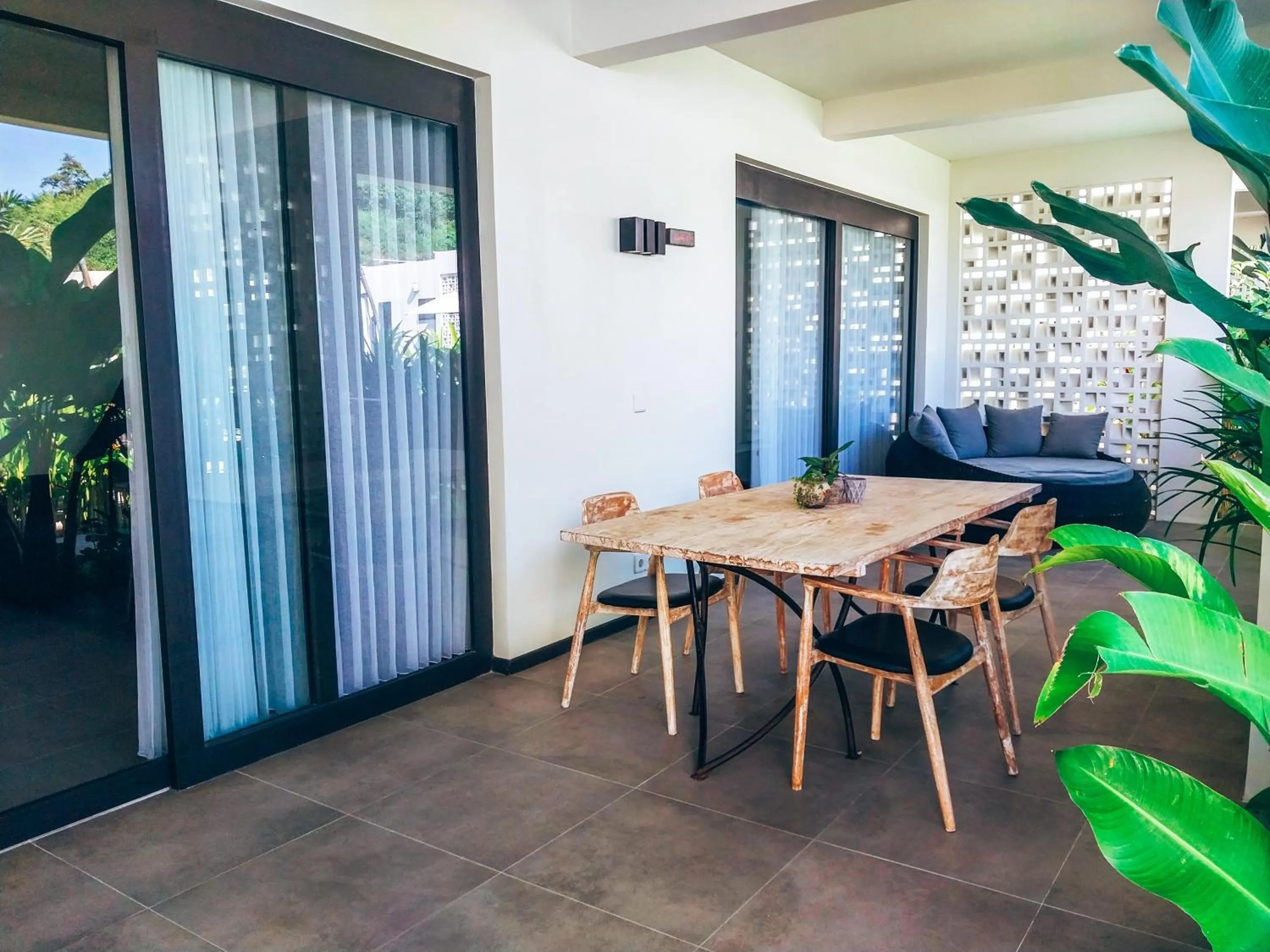 Patio in Amazing Lombok Resort