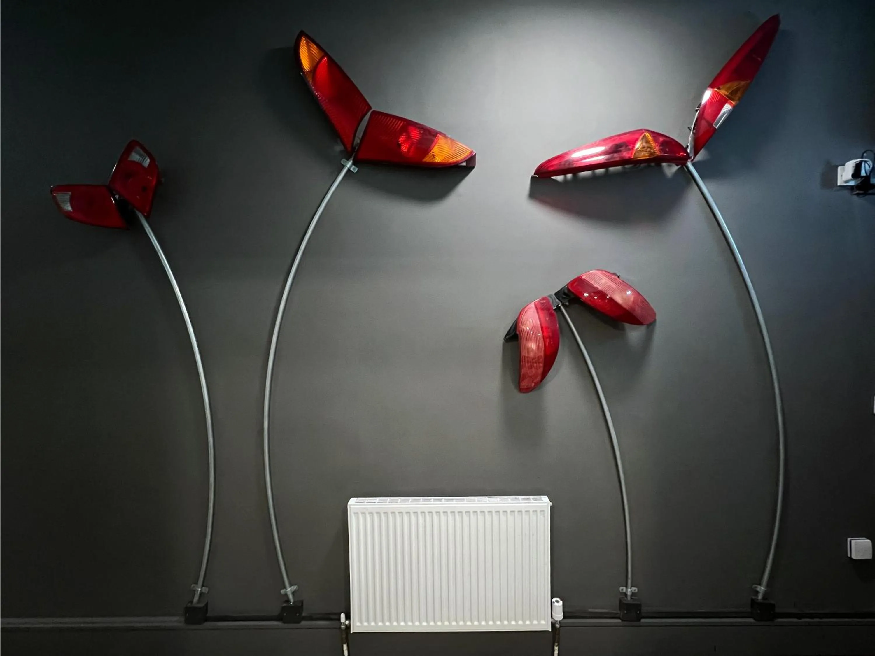 Decorative detail in Art Hostel