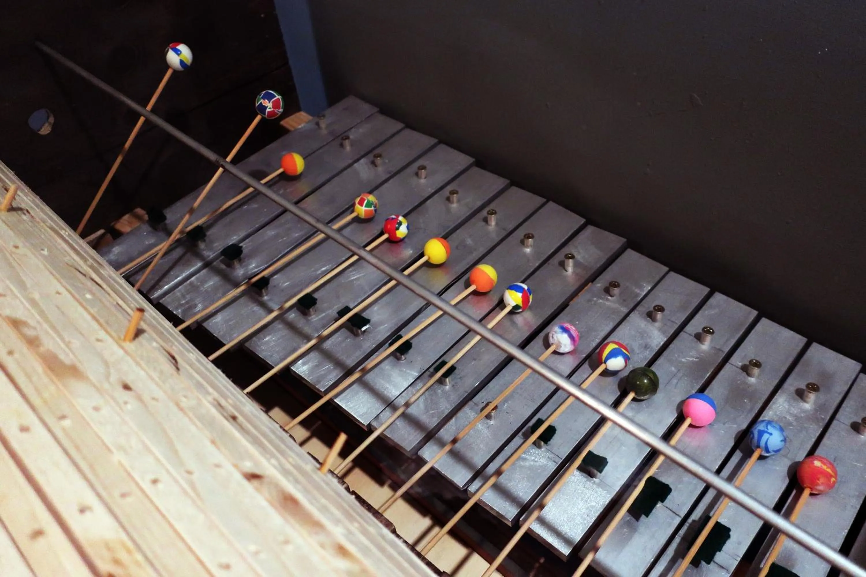 Decorative detail in Art Hostel