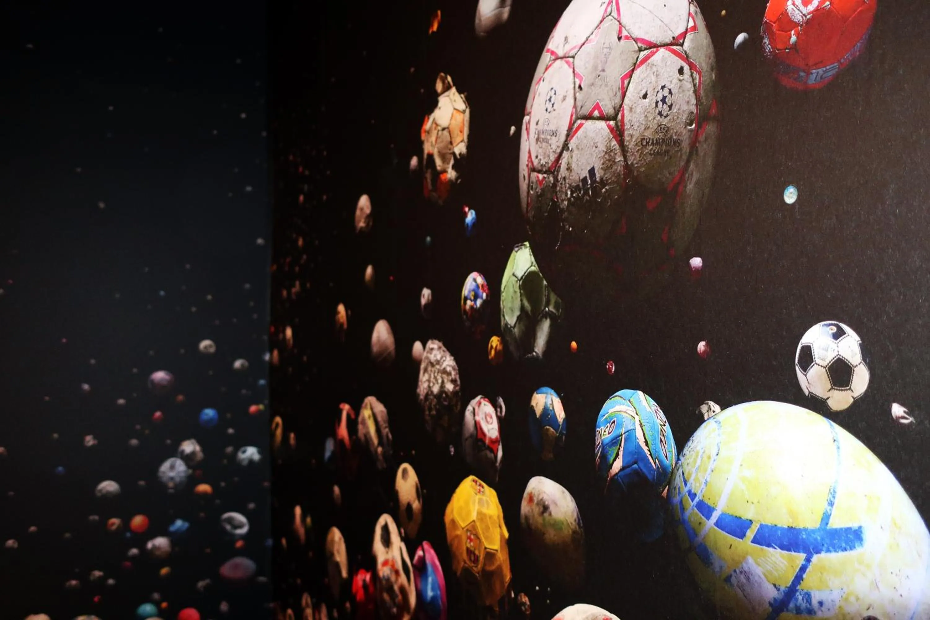 Decorative detail in Art Hostel