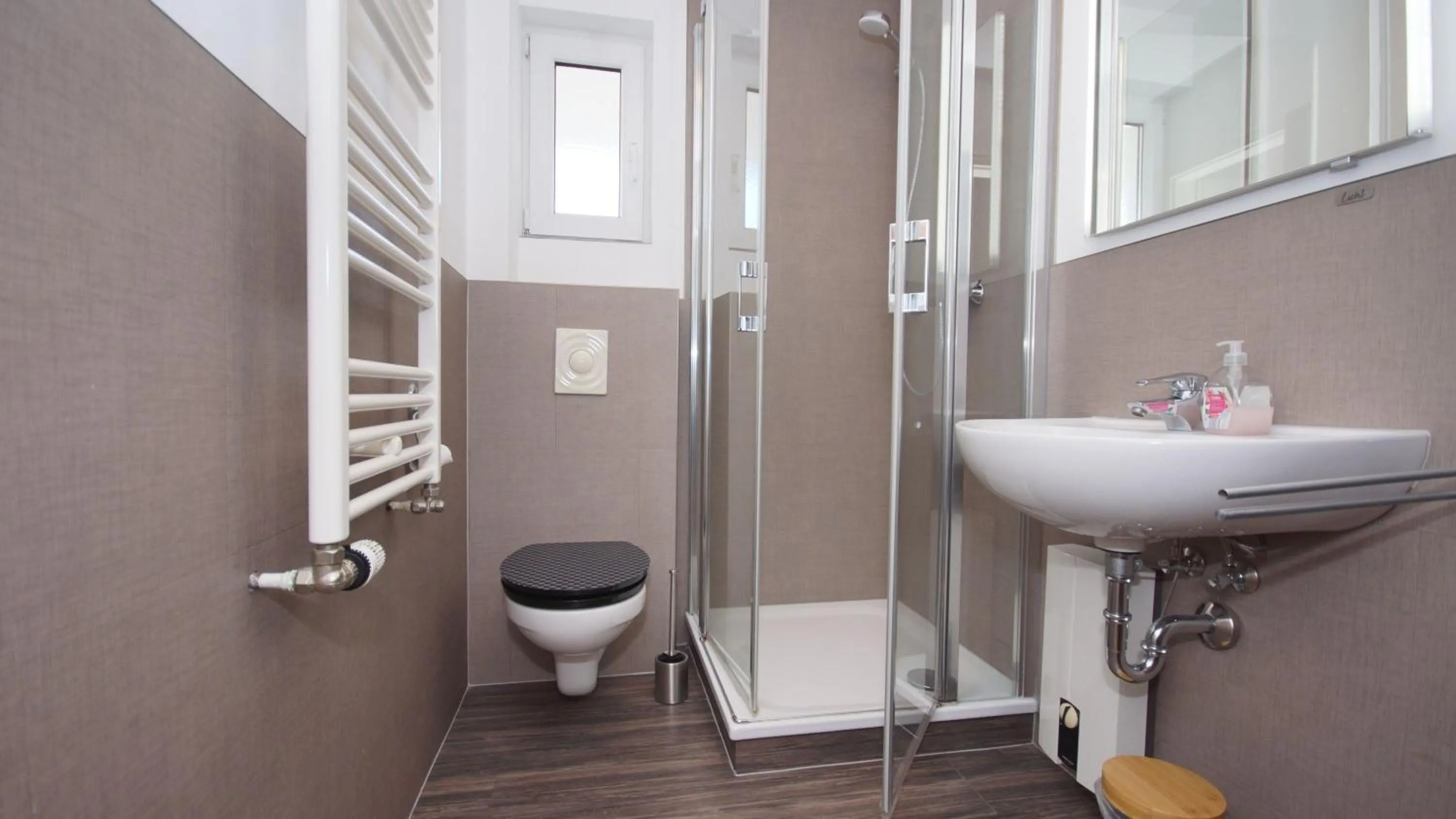 Shower in Strandkrabbe