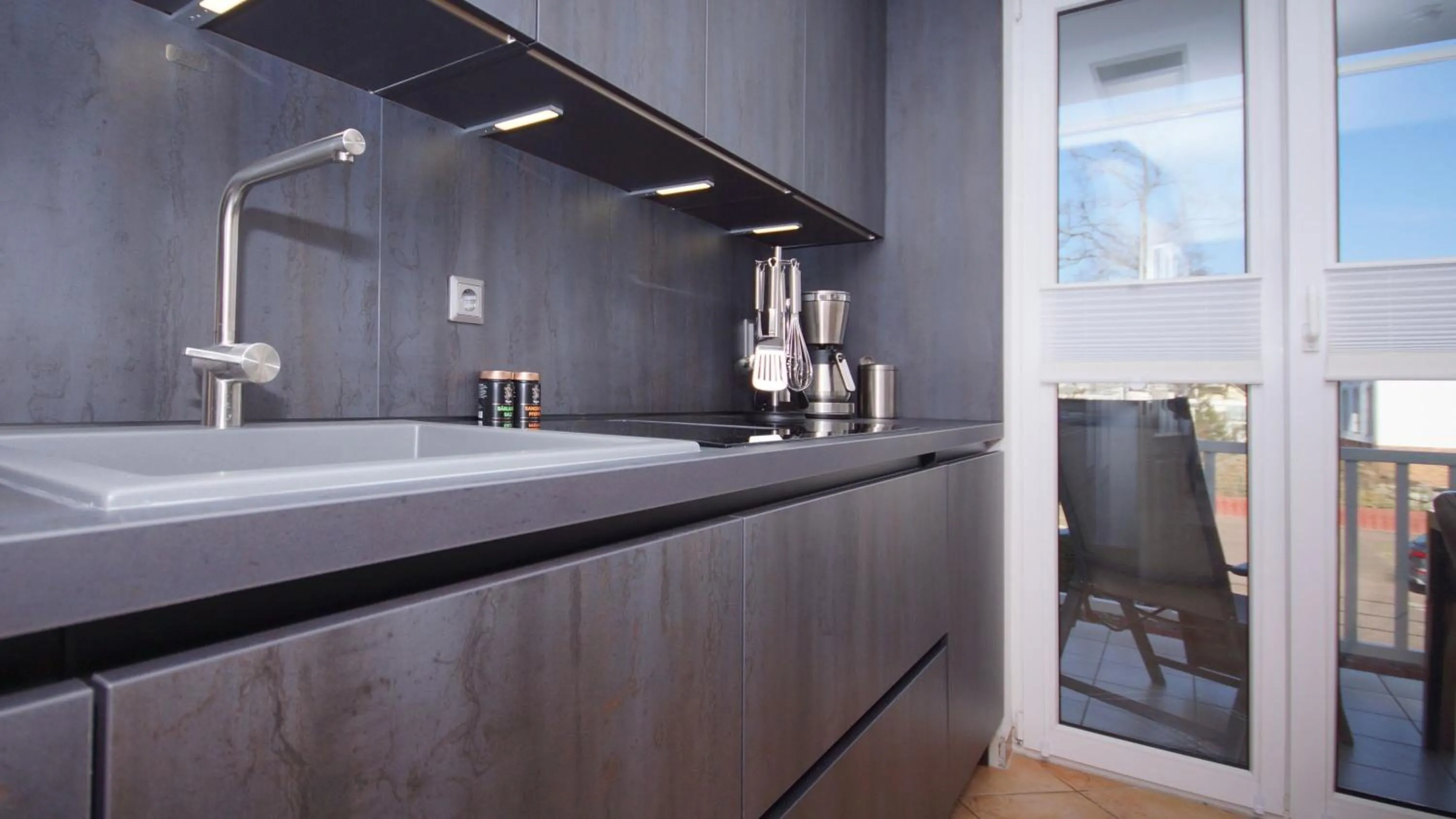 Kitchen or kitchenette in Strandkrabbe