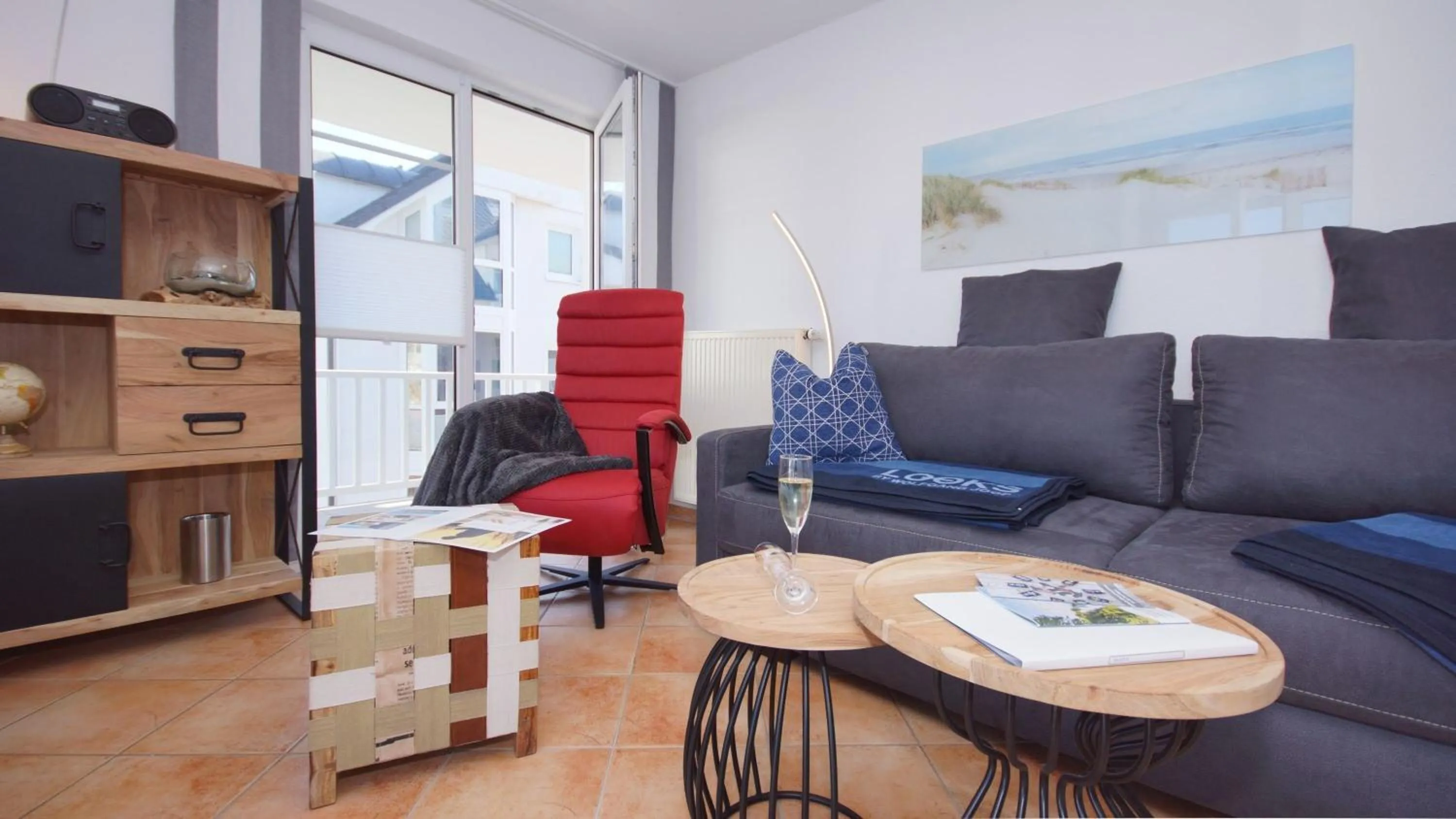 Living room in Strandkrabbe