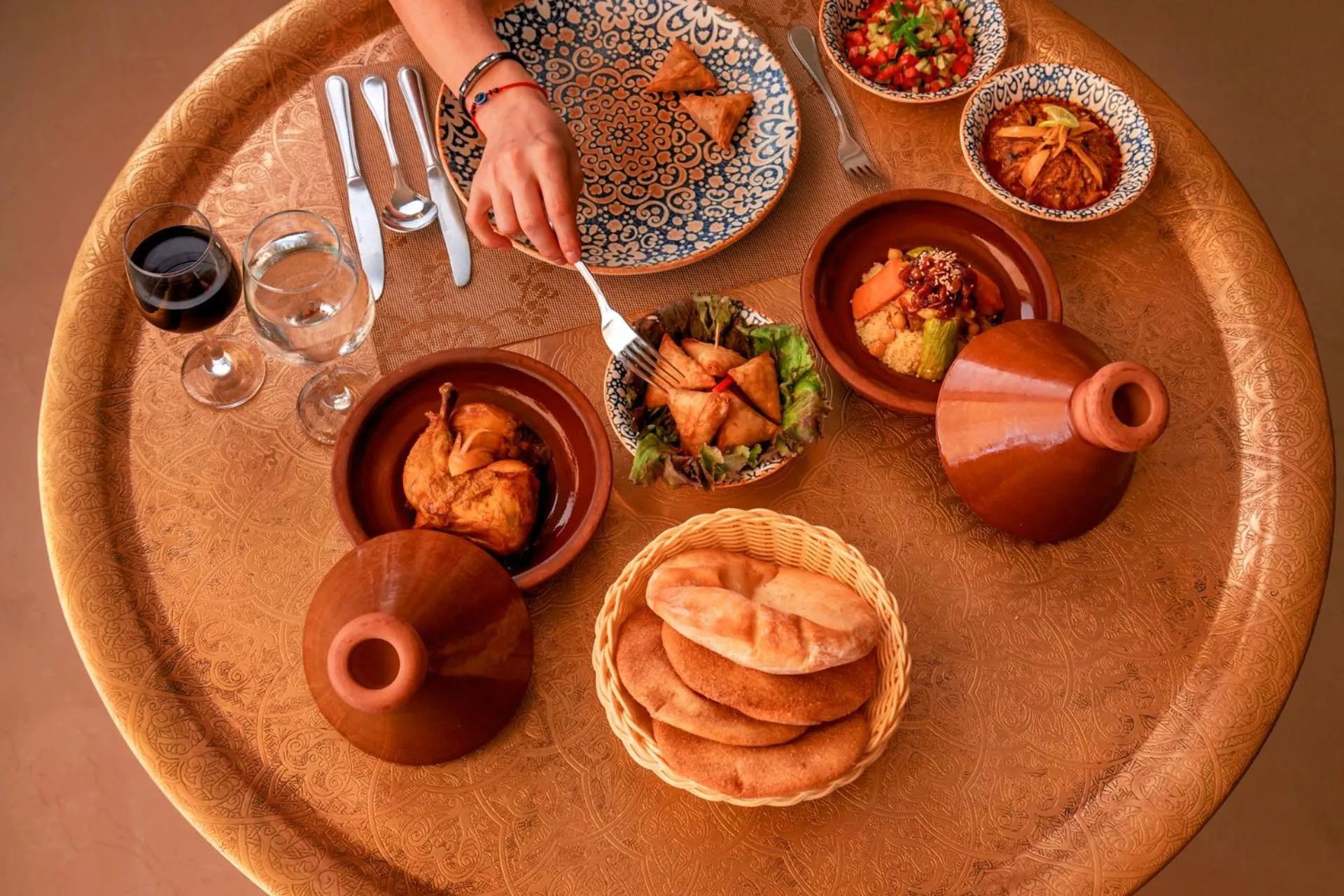 Food in Beach Albatros The Club - Aqua Park