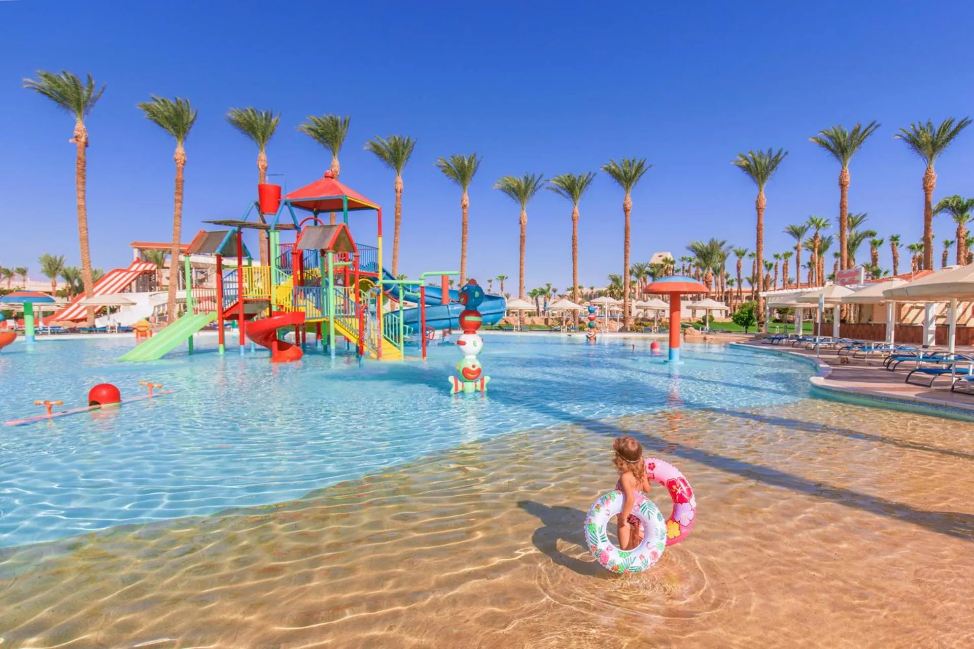 Aqua park in Beach Albatros The Club - Aqua Park