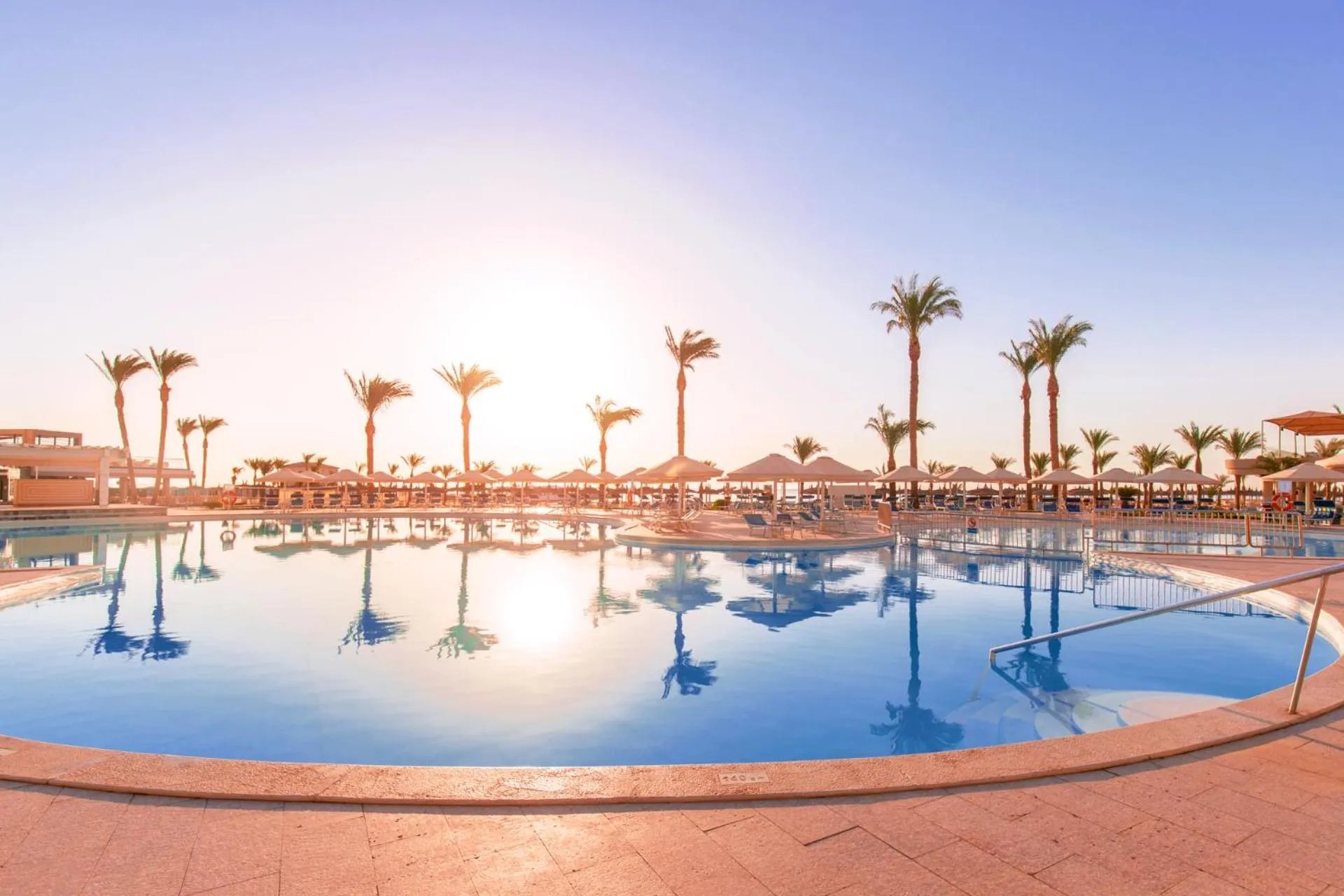 Swimming pool in Beach Albatros The Club - Aqua Park