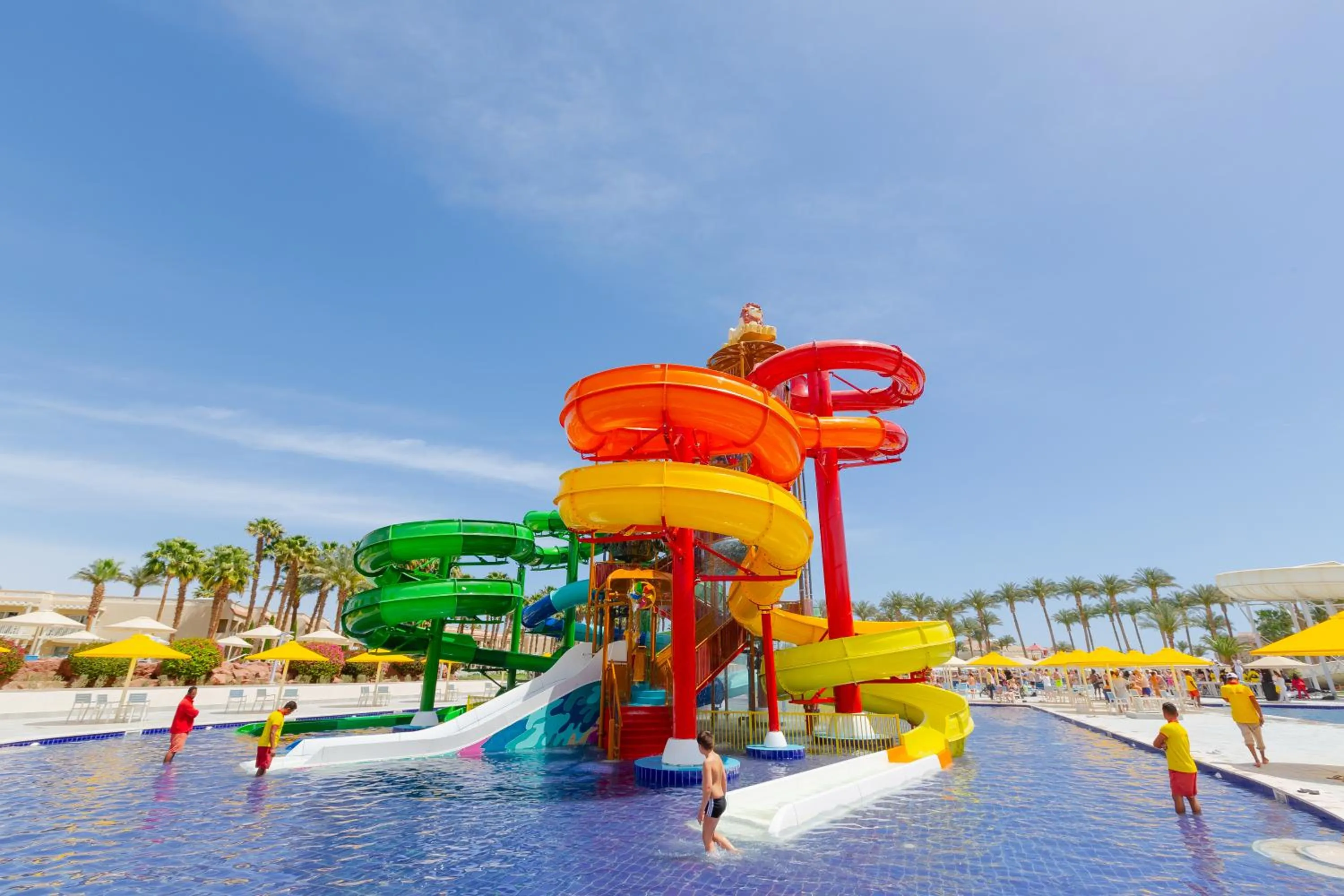 Aqua park in Beach Albatros The Club - Aqua Park