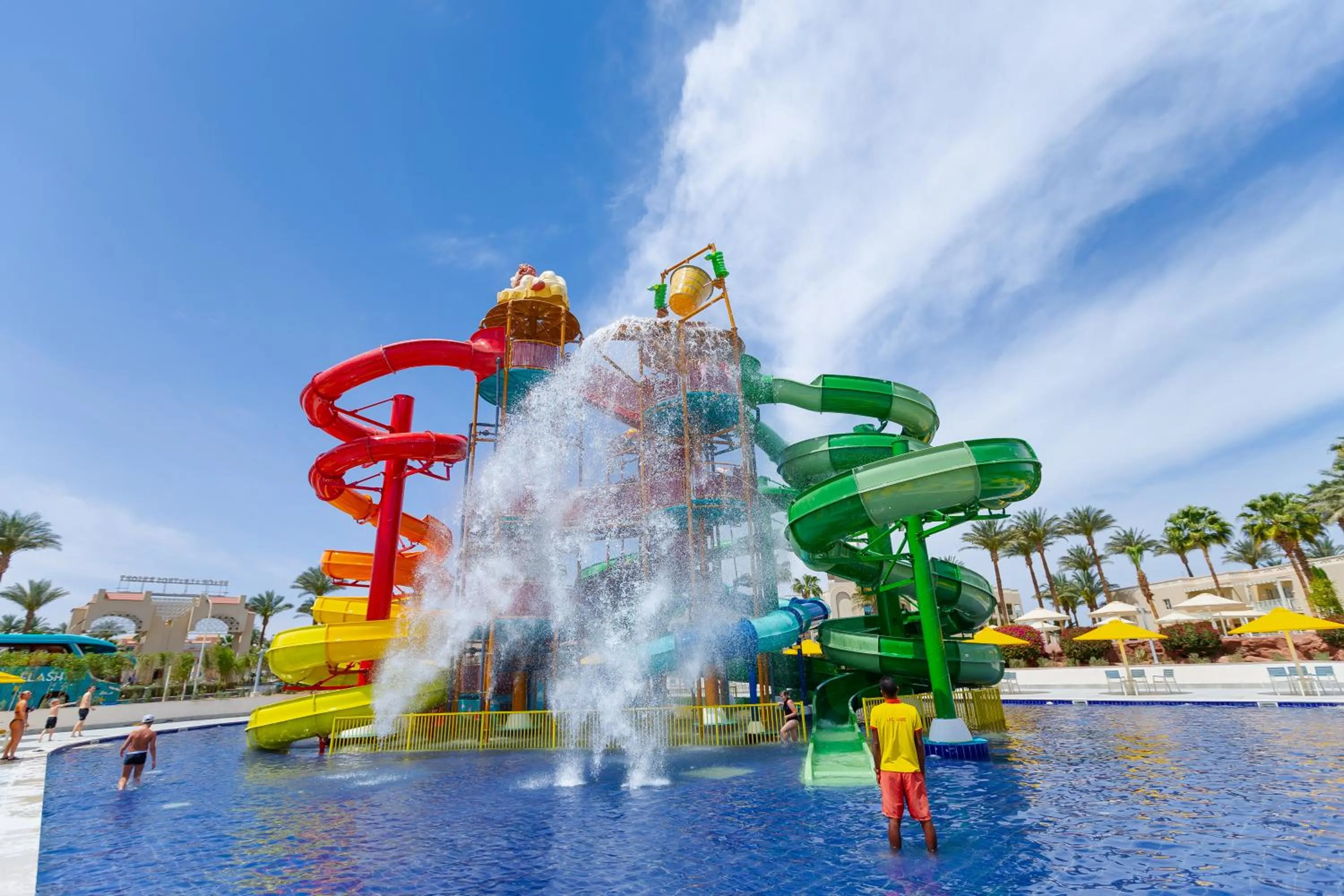 Aqua park in Beach Albatros The Club - Aqua Park