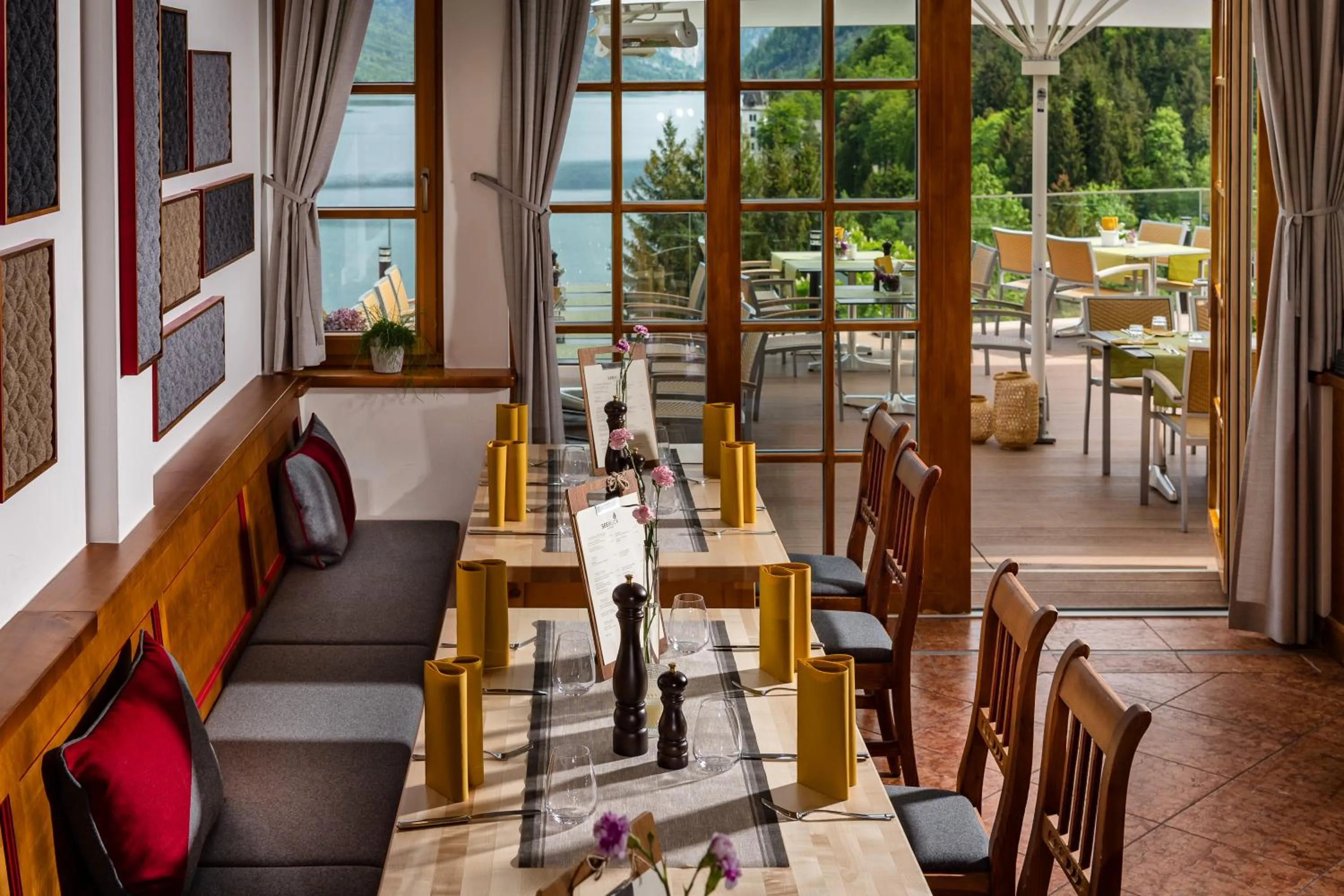 Restaurant/places to eat in MONDI Appartements am Grundlsee