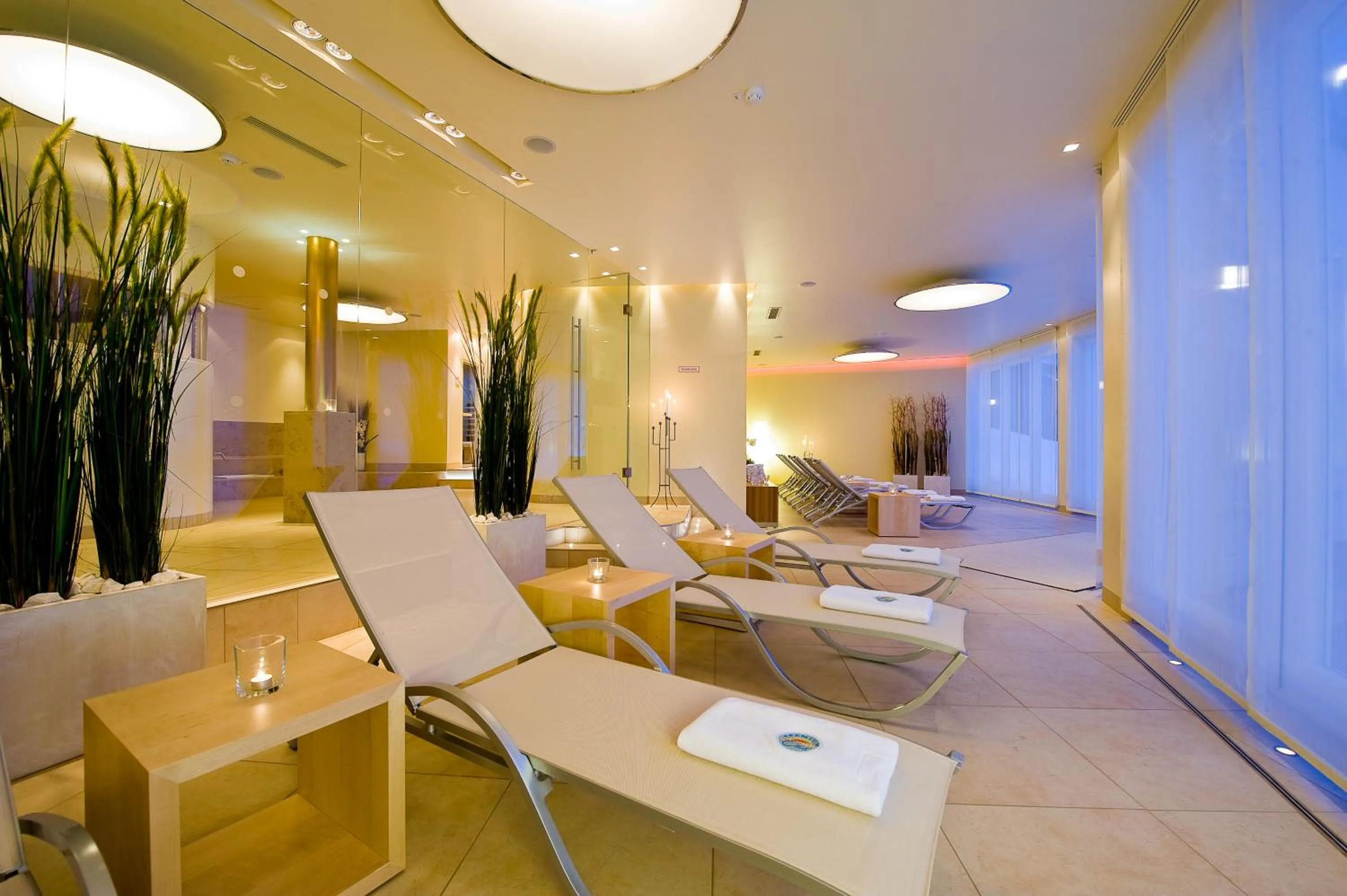 Sauna in MONDI Appartements am Grundlsee