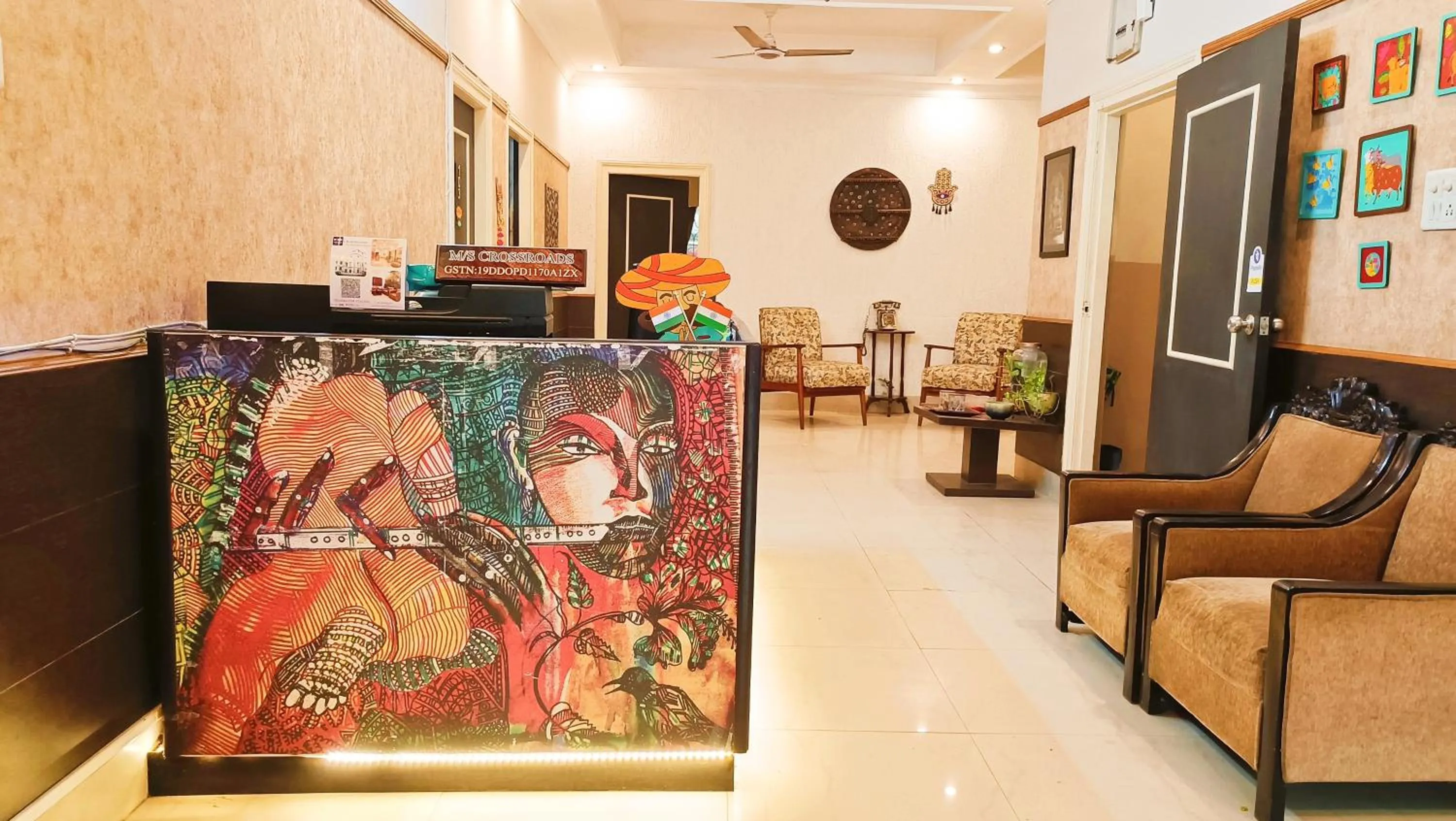 Lobby or reception in Crossroads