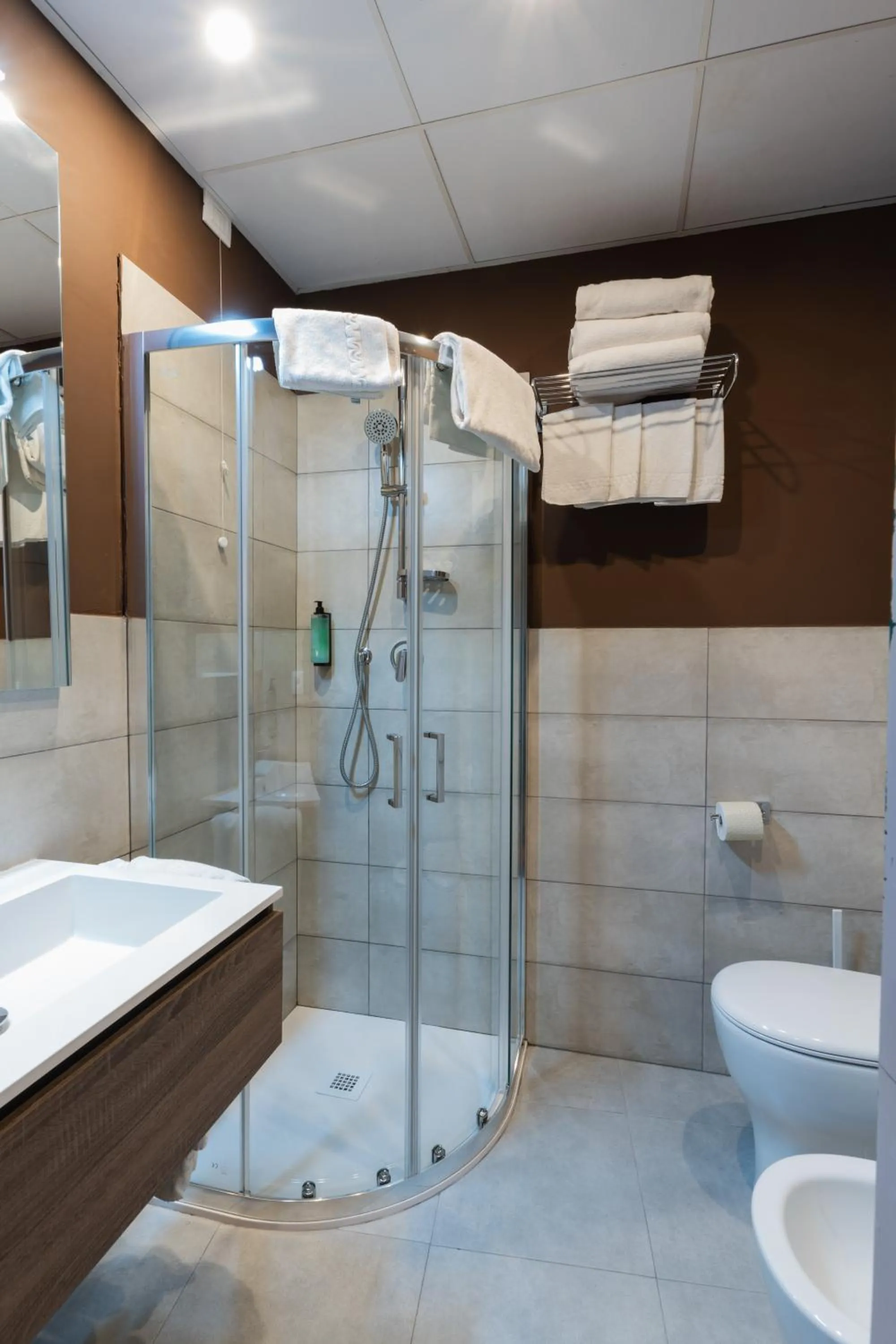 Bathroom in Hotel Unicorno