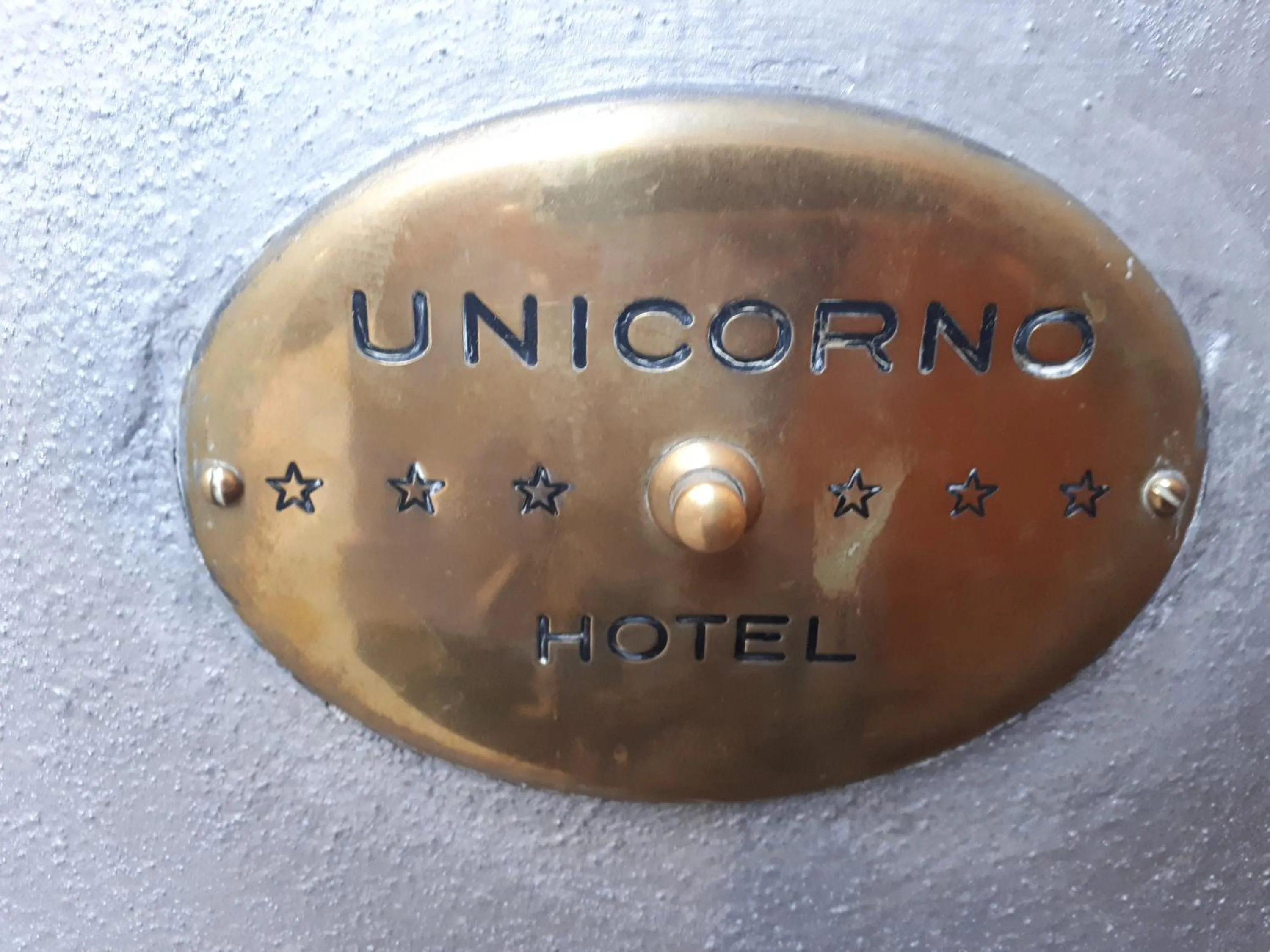 Property building in Hotel Unicorno