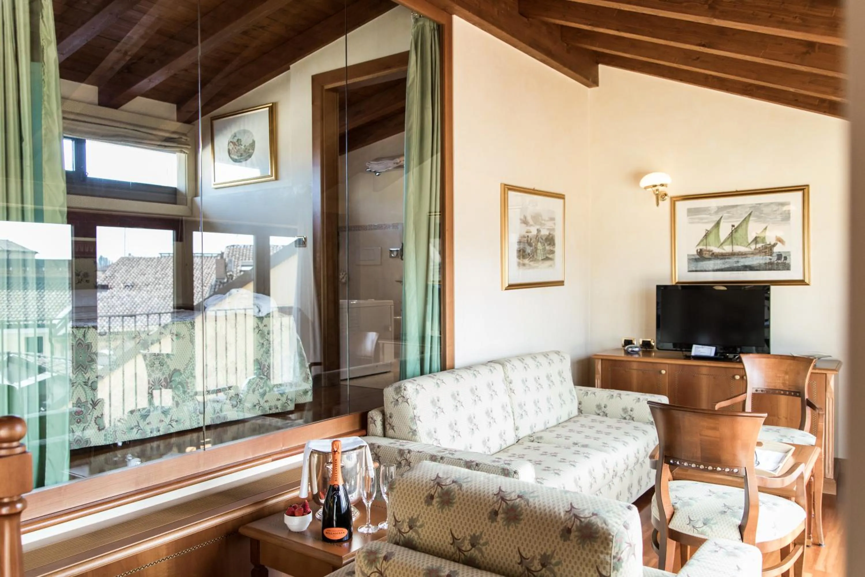 Living room in Phi Hotel Dei Medaglioni