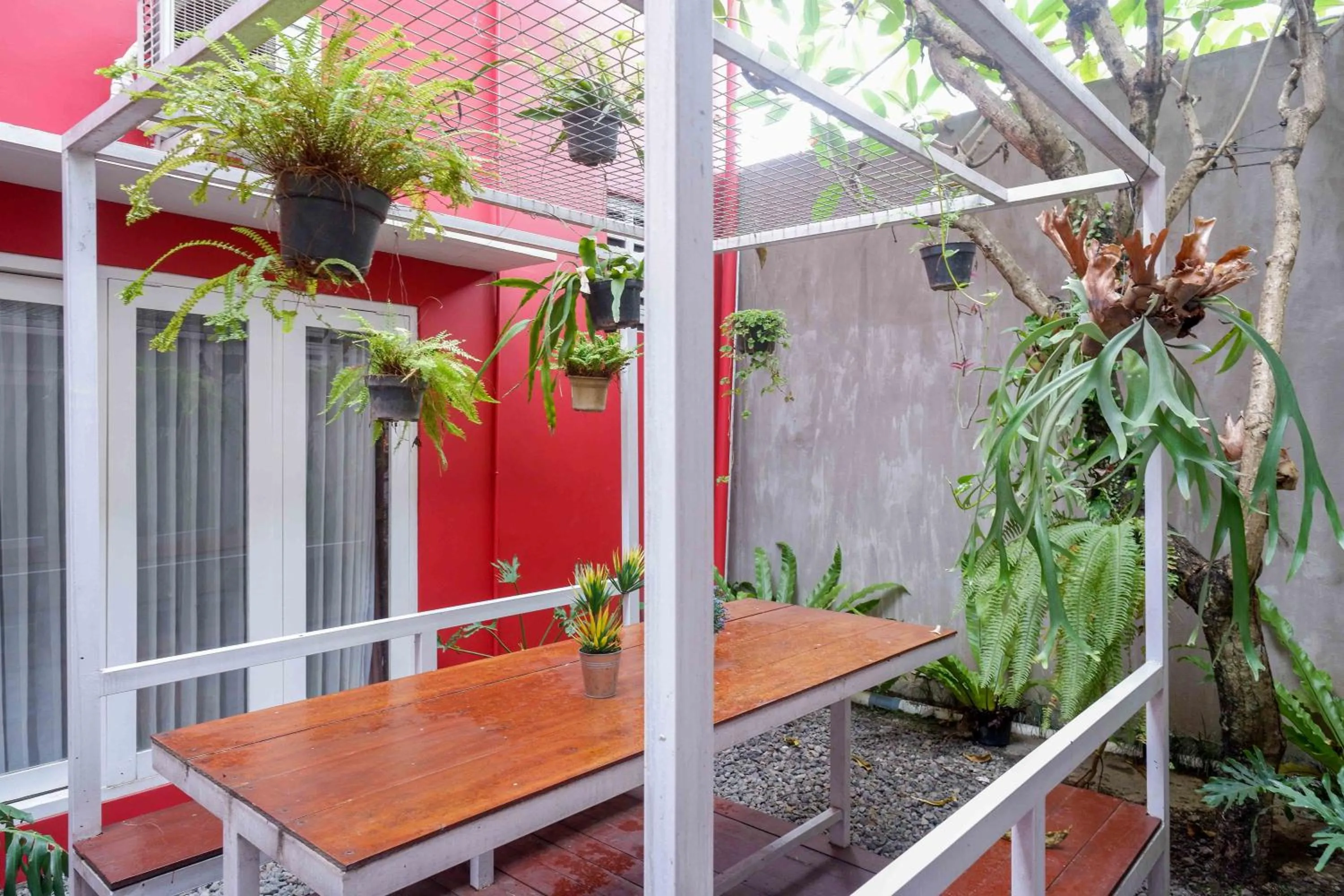 Patio in Sans Hotel Absari Yogyakarta